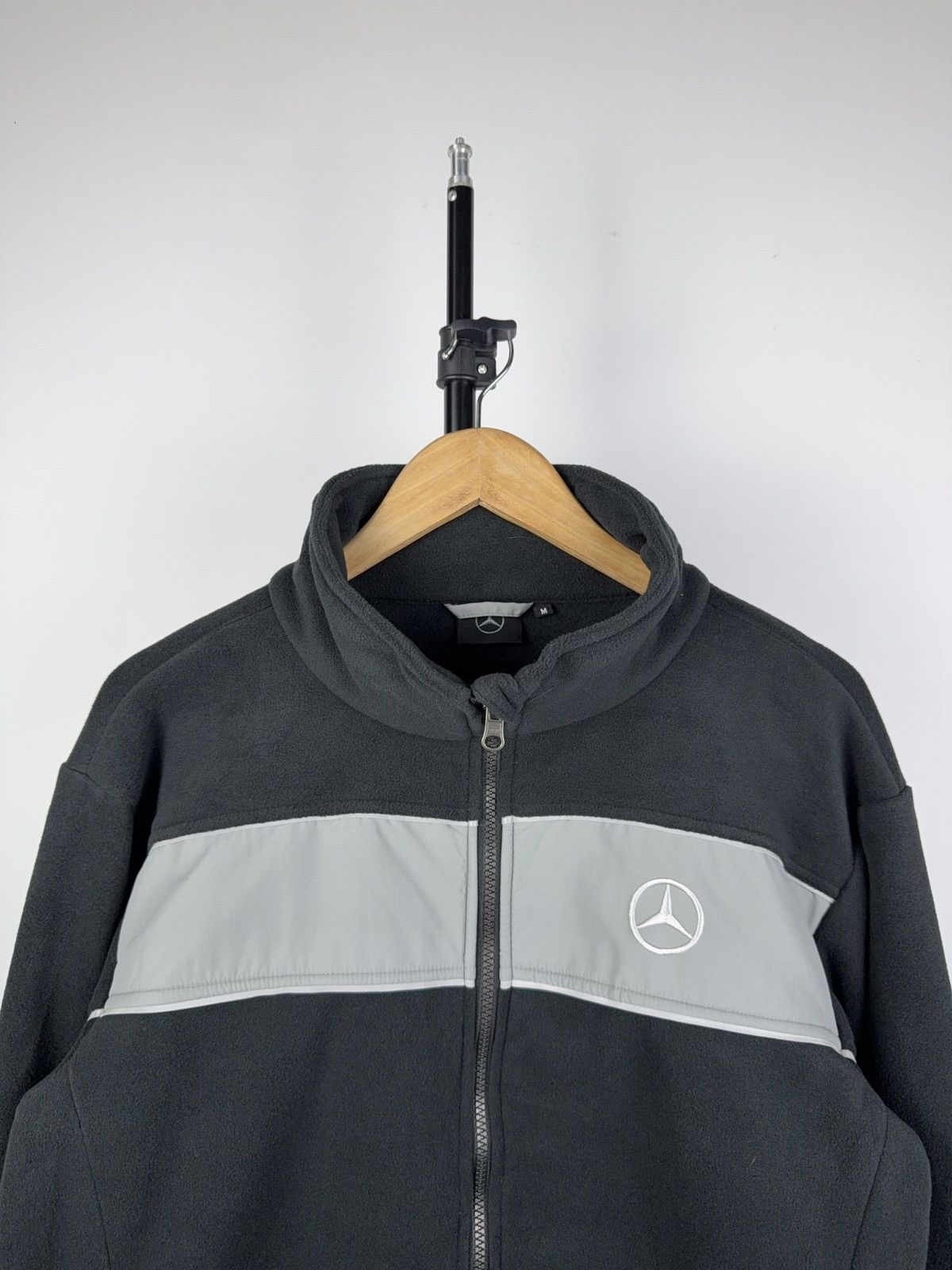 Mercedes-Benz × Vintage Official Mercedes ninja Racing Black F1 Big Logo 90s Rare Size US M / EU 48-50 / 2 - 2 Thumbnail