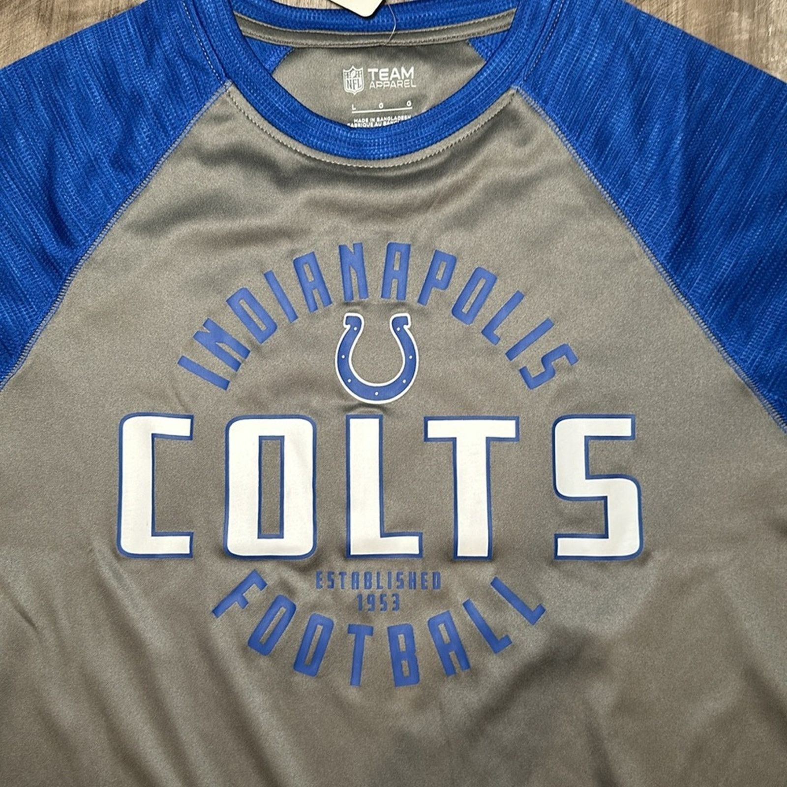NFL Indianapolis Colts NFL Team Apparel Long Sleeve Tee - Large Size US L / EU 52-54 / 3 - 5 Thumbnail