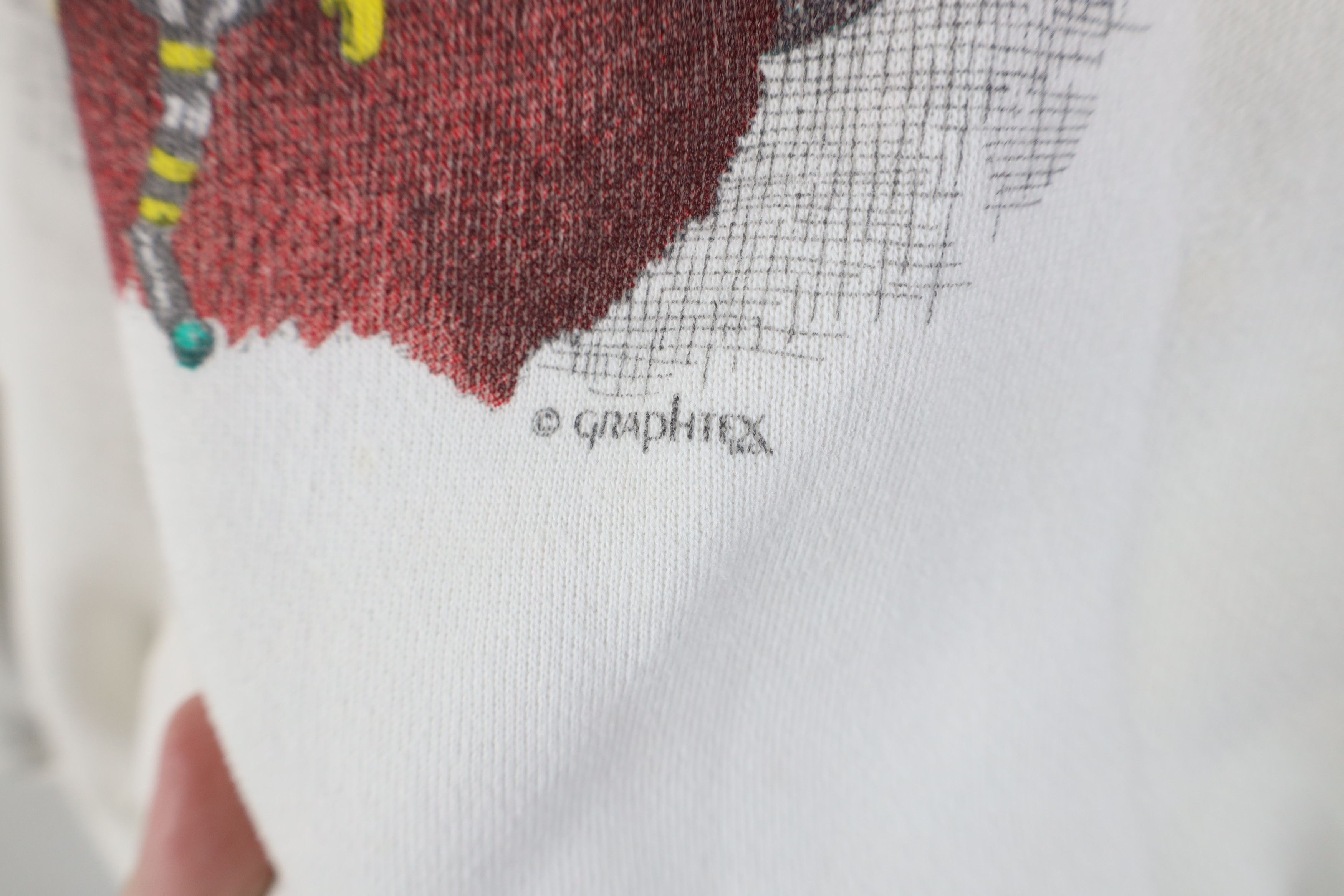 Vintage Vintage 80s Christmas You'd Better Santa Claus Sweatshirt Size L / US 10 / IT 46 - 5 Thumbnail