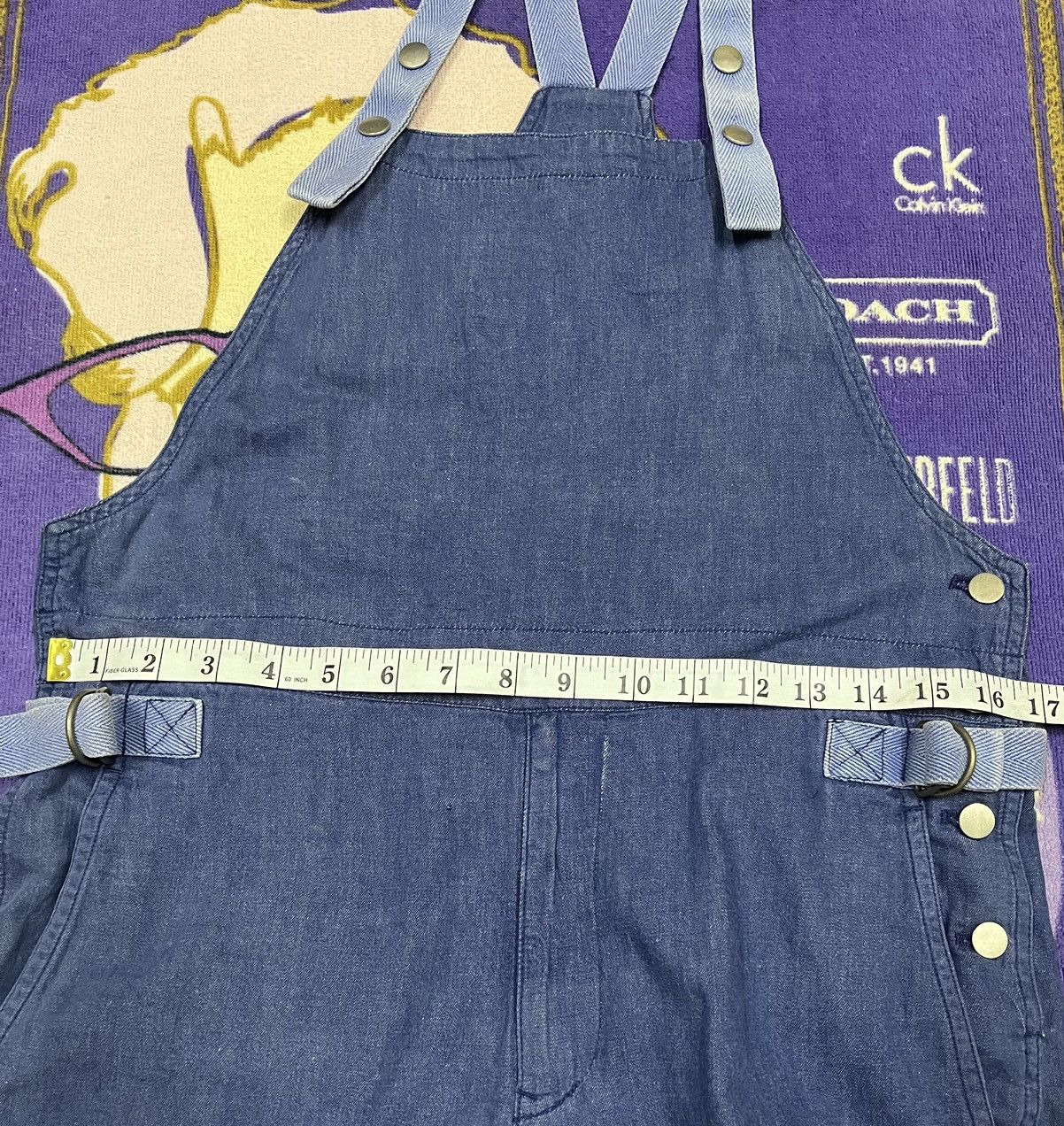 Issey Miyake ISSEY MIYAKE Soft Denim Overall x Rare Size US 33 - 16 Thumbnail