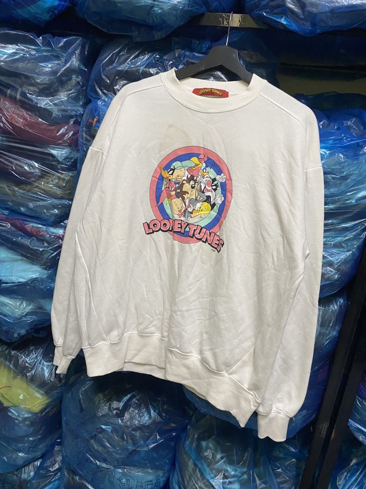 Warner Bros LOONEY TUNES SWEATSHIRT Size US L / EU 52-54 / 3 - 2 Thumbnail