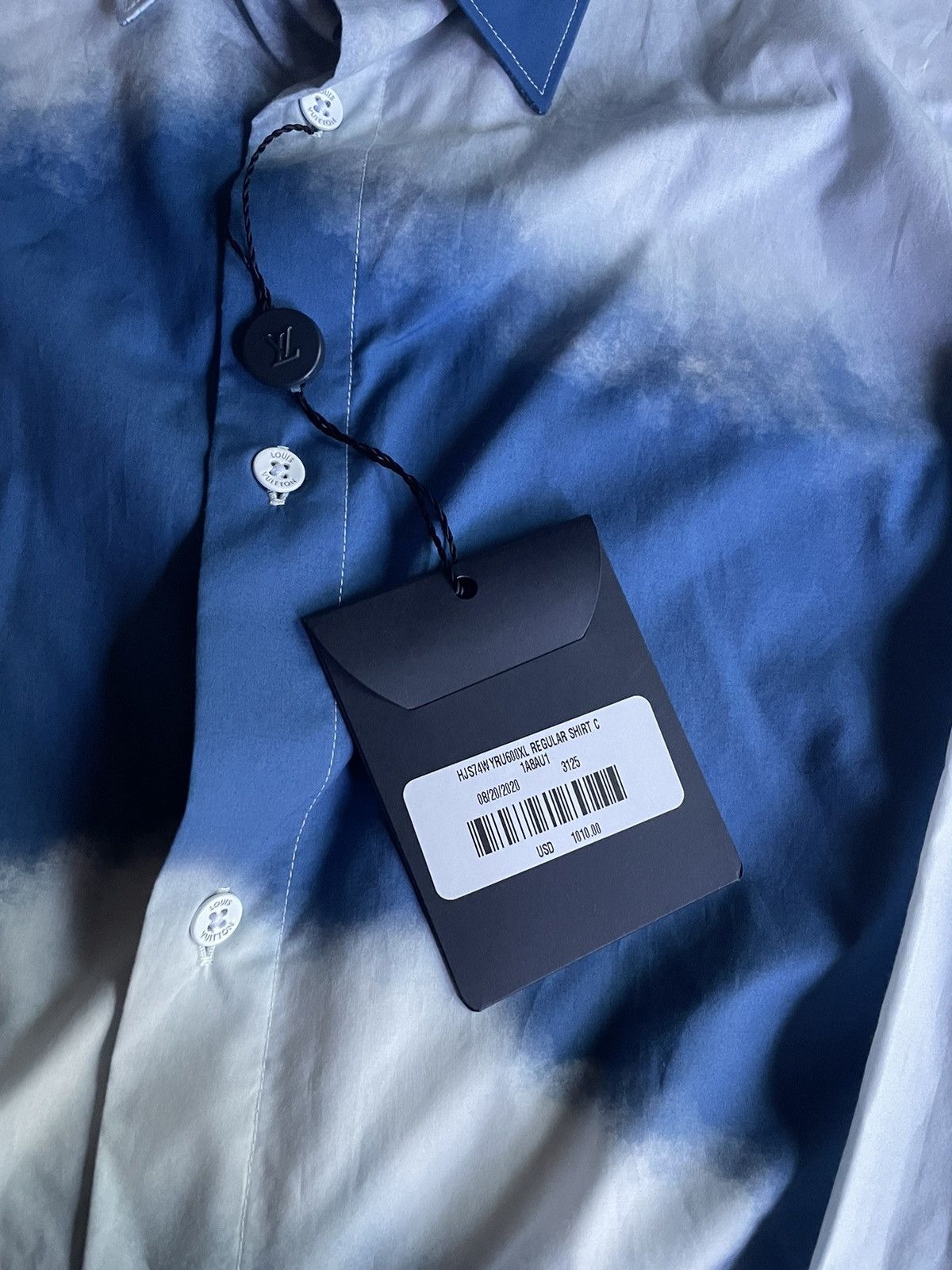 Louis Vuitton Louis Vuitton Blue Clouds Shirt Size US XL / EU 56 / 4 - 8 Thumbnail