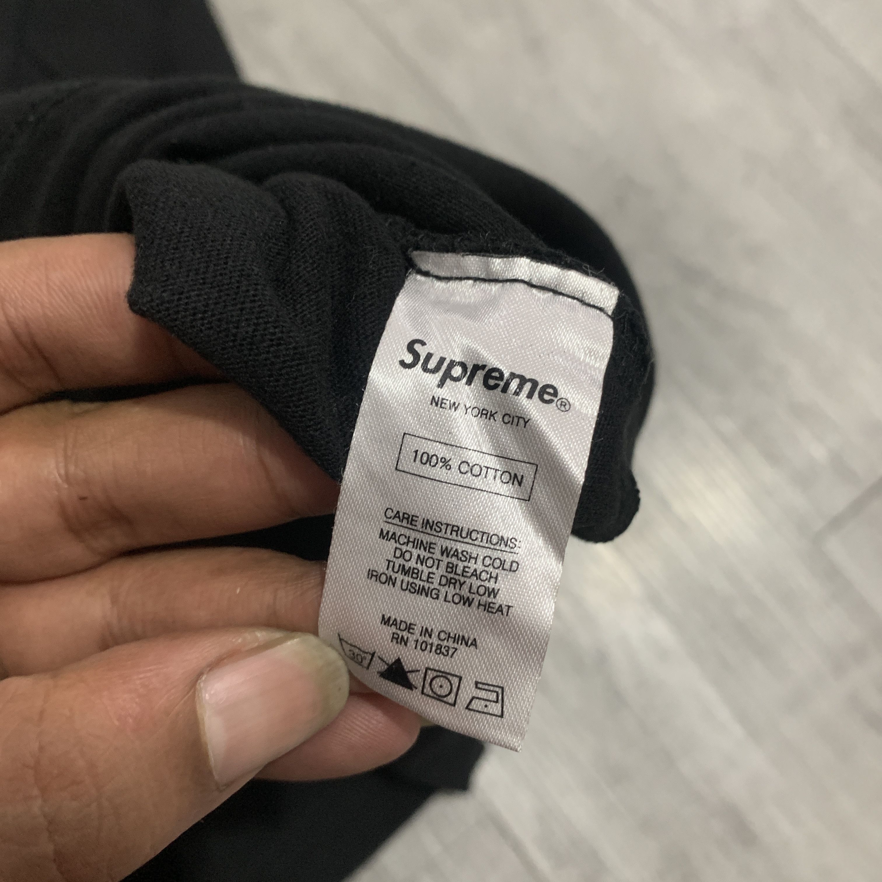 Supreme × Vintage Supreme Embroidered Logo Longsleeve Sweatshirt Size US XL / EU 56 / 4 - 5 Thumbnail