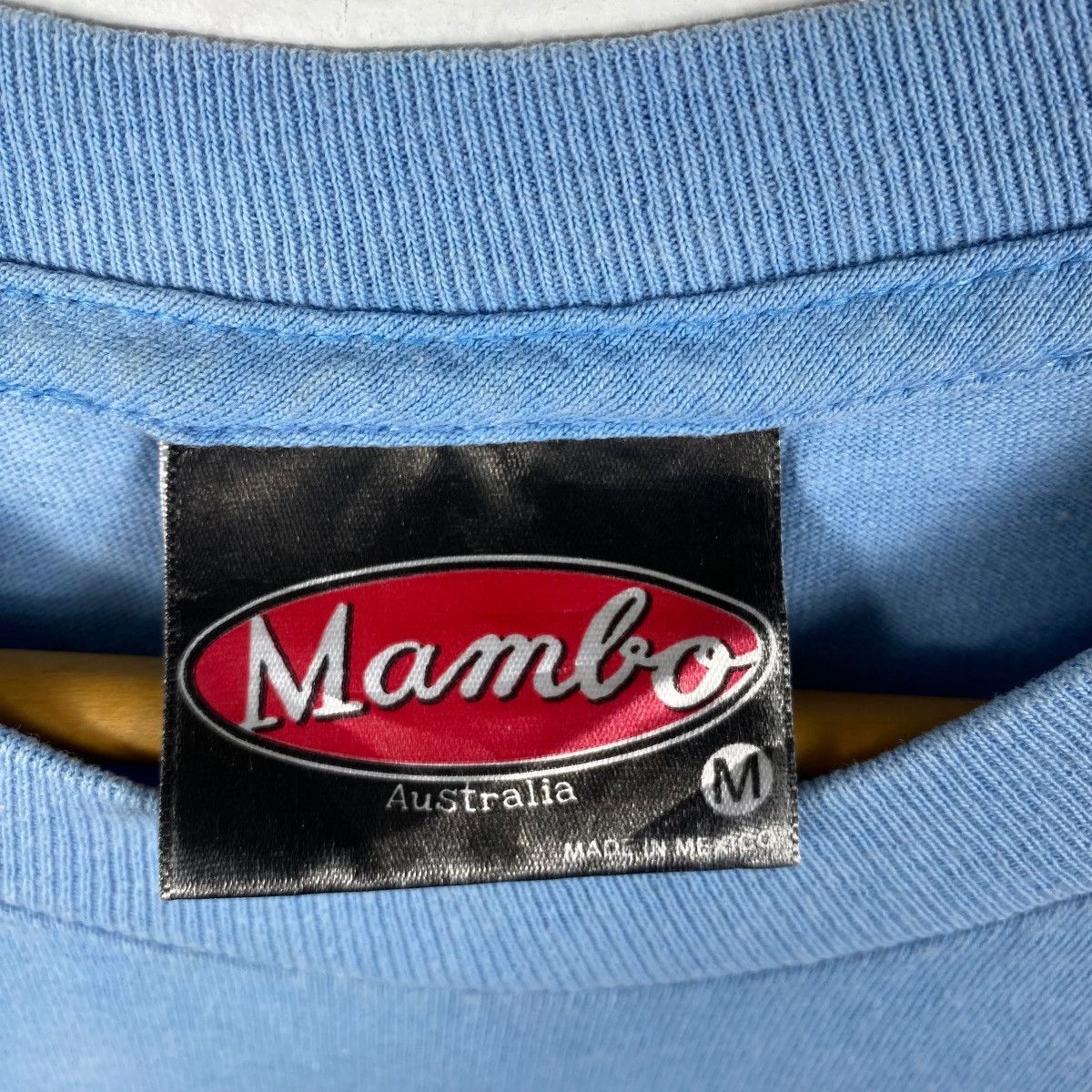 Mambo Vintage 00s MAMBO Raised By Television Graphic Tee Shirt Size US M / EU 48-50 / 2 - 5 Thumbnail