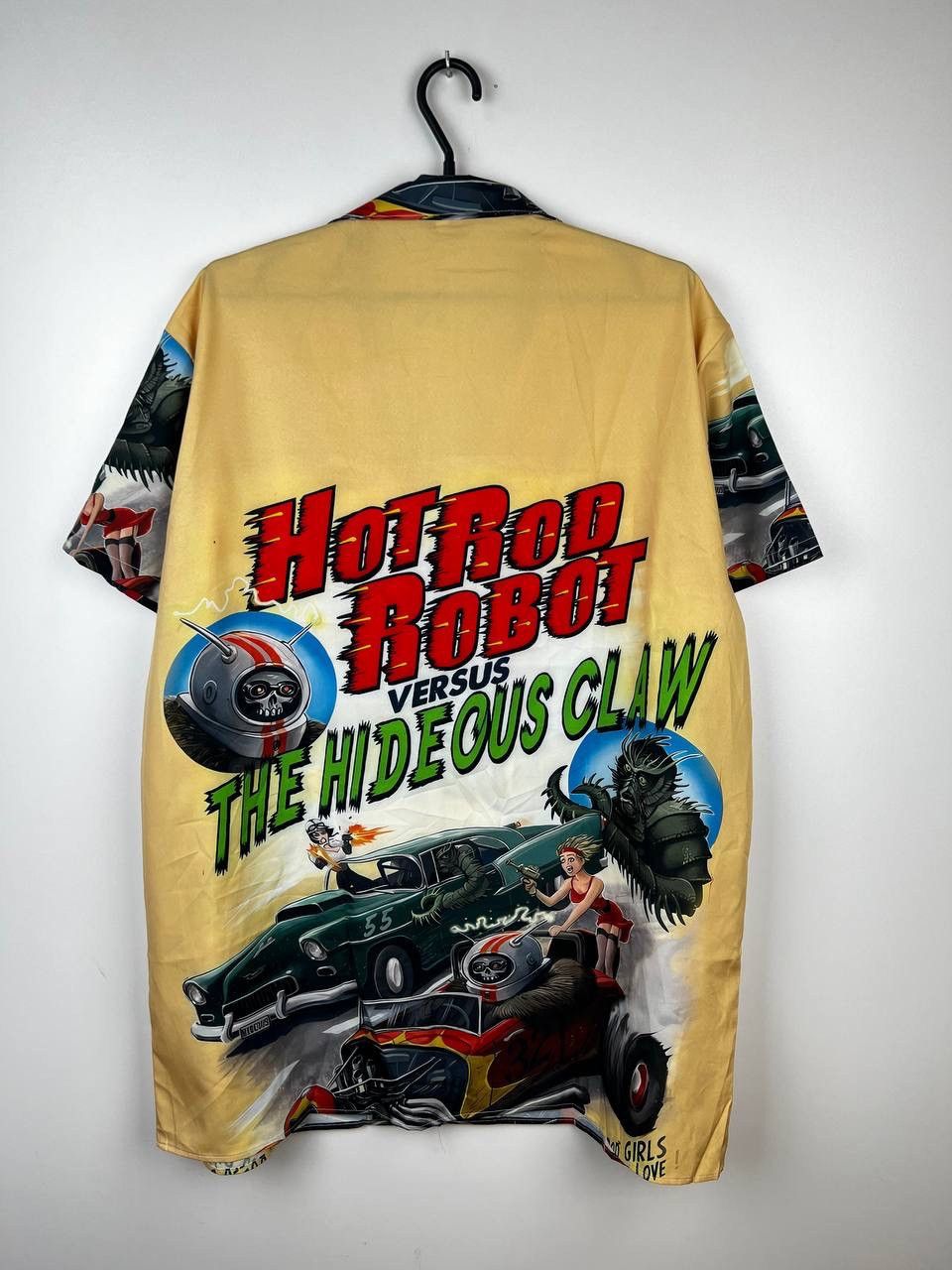 Vintage Hot Rod Robot game crazy shirts size XXL Size US XXL / EU 58 / 5 - 2 Thumbnail