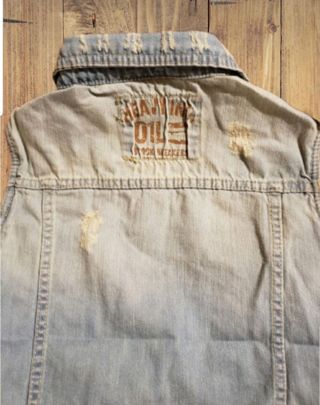 Other ESCAPISM BLUE DENIM VEST M (10-12) Y2K 90S STYLE Size M / US 6-8 / IT 42-44 - 3 Thumbnail