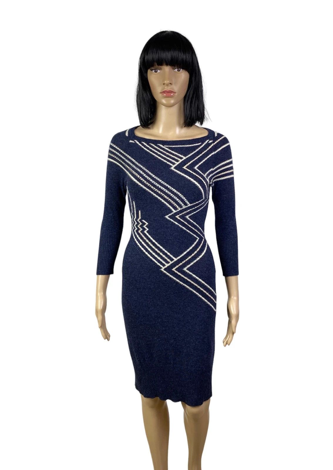 Diane von Furstenberg Diane Von Furstenberg Lana Wool Dress Bodycon Midi size S Size S / US 4 / IT 40 - 1 Thumbnail