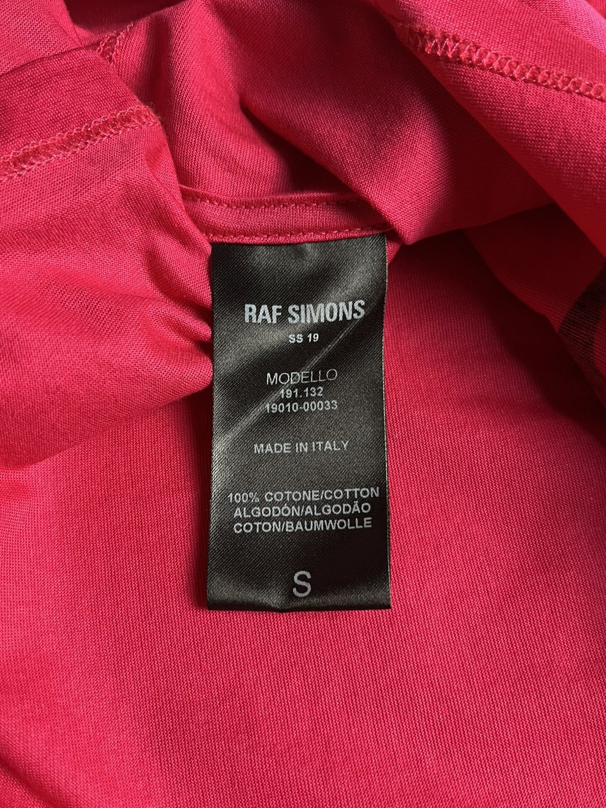 Raf Simons Archive Raf Simons SS19 Displaced Deconstructed Portrait Tee Size US S / EU 44-46 / 1 - 15 Thumbnail
