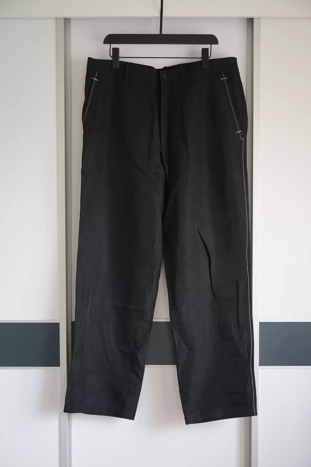 Yohji Yamamoto Yohji Yamamoto Tortoise Buckle Pants-2505 Size US 40 / EU 56 - 1 Thumbnail