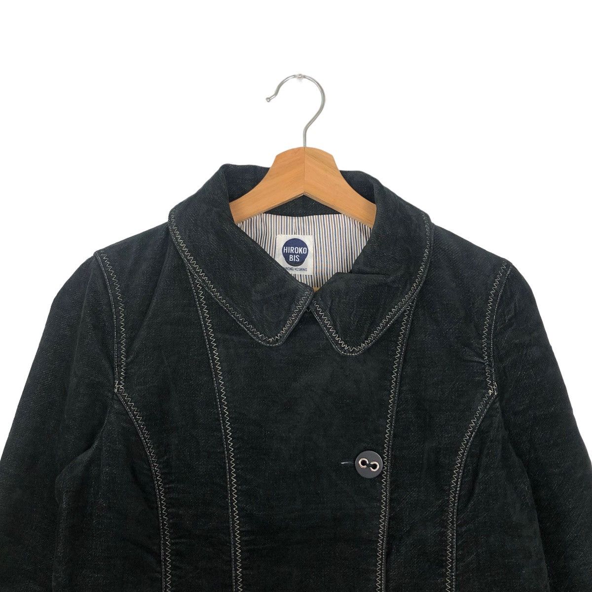 Hiroko Koshino Homme VINTAGE CROPPED JACKET HIROKO BIS HIROKO KOSHINO JAPAN Size US M / EU 48-50 / 2 - 2 Thumbnail