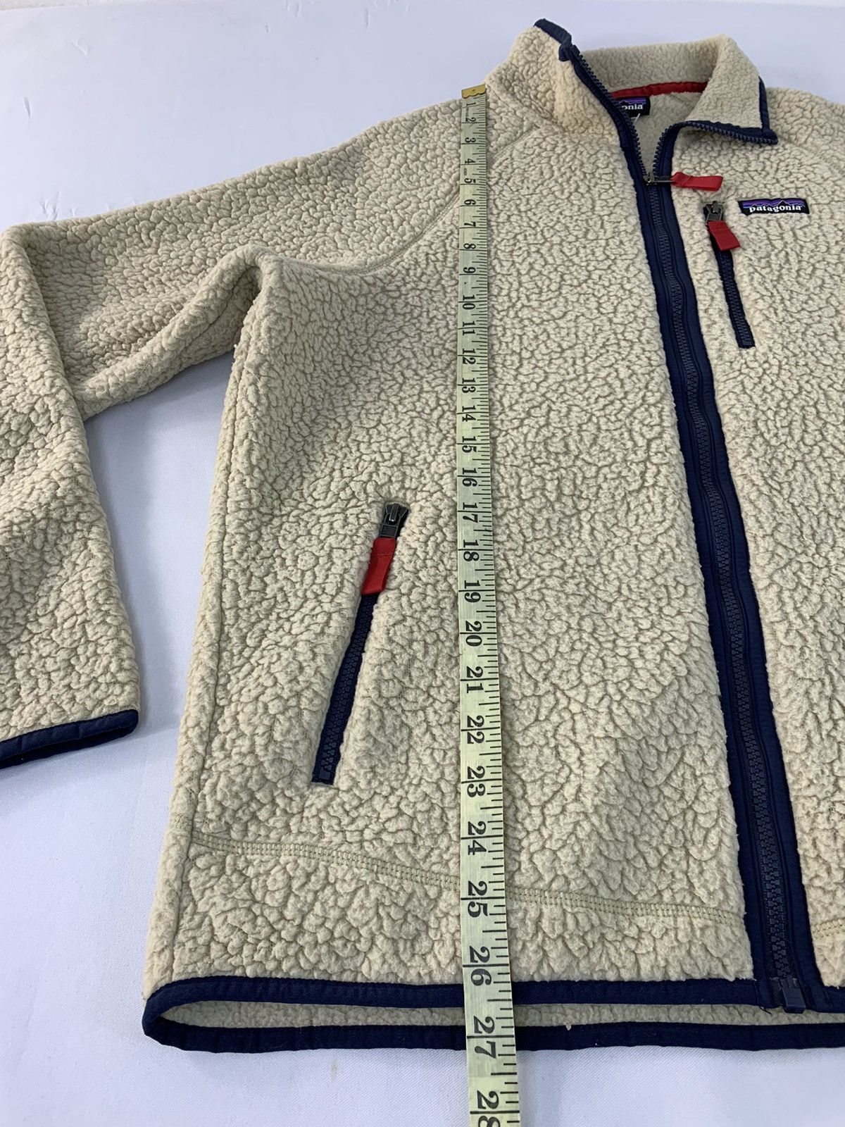 Patagonia Hype Patagonia Sherpa Fluffy Fleece Zip Up Jacket Size L / US 10 / IT 46 - 12 Thumbnail