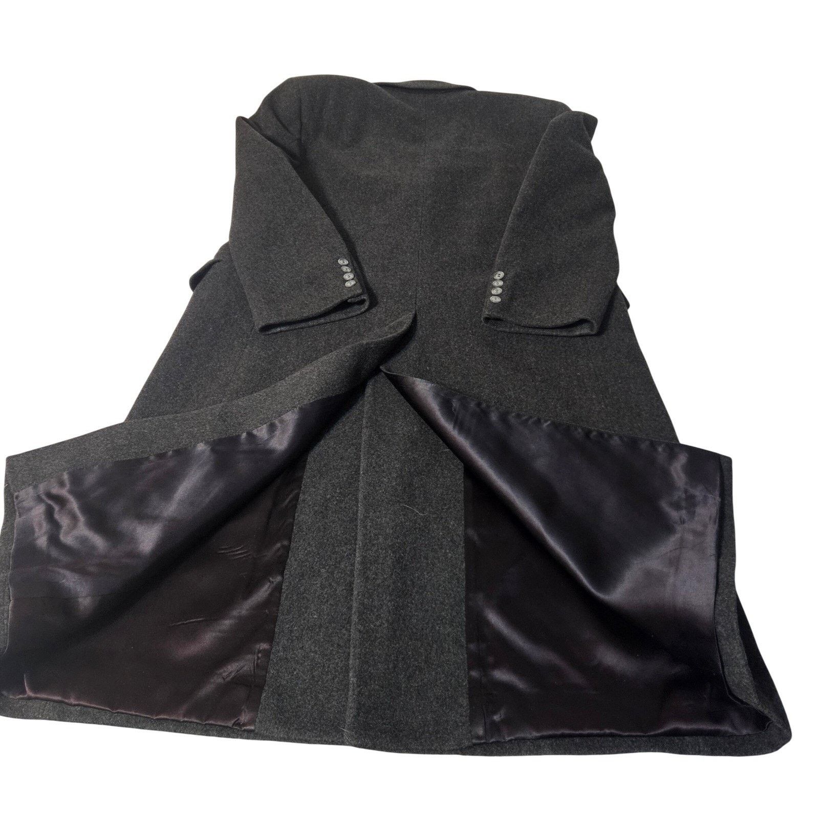 Christian Dior Monsieur VTG Christian Dior Monsieur Gray 46 WOOL Overcoat Men Coat Size US S / EU 44-46 / 1 - 6 Thumbnail