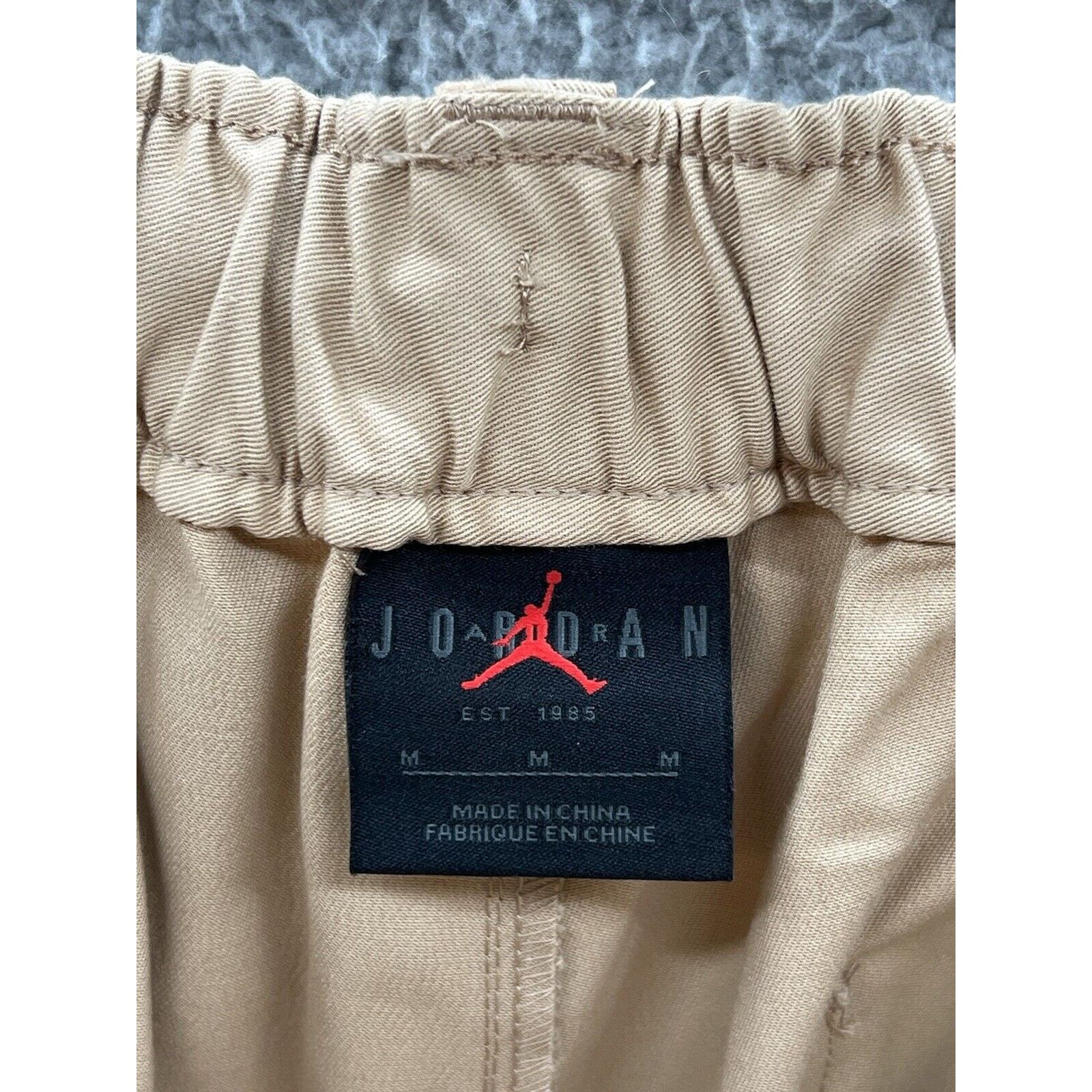 Jordan Brand Nike Air Jordan Statement Utility Cargo Pants Tan DQ7342-277 Size US 34 / EU 50 - 3 Thumbnail