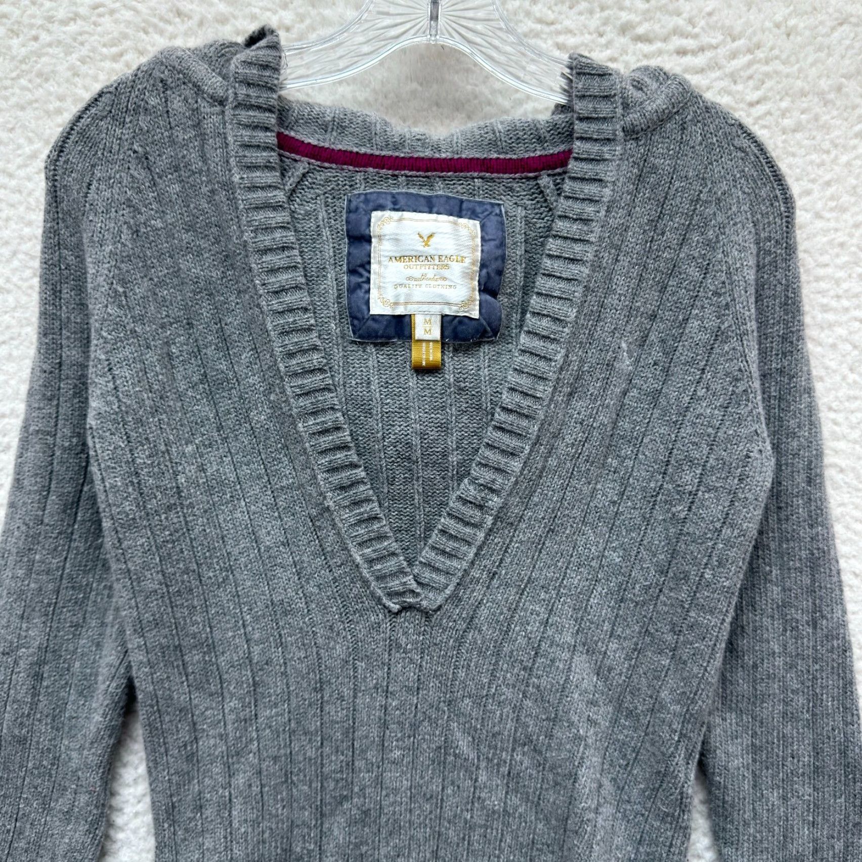 Vintage VINTAGE Y2K Sweater Hoodie Gray M Bella Swan Boho Fairy Grunge Whimsigoth Size M / US 6-8 / IT 42-44 - 3 Thumbnail