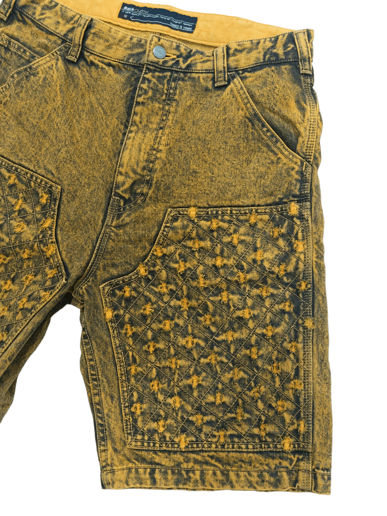 Vintage Back Channel Double Knee Art Short Pants Size US 30 / EU 46 - 5 Thumbnail