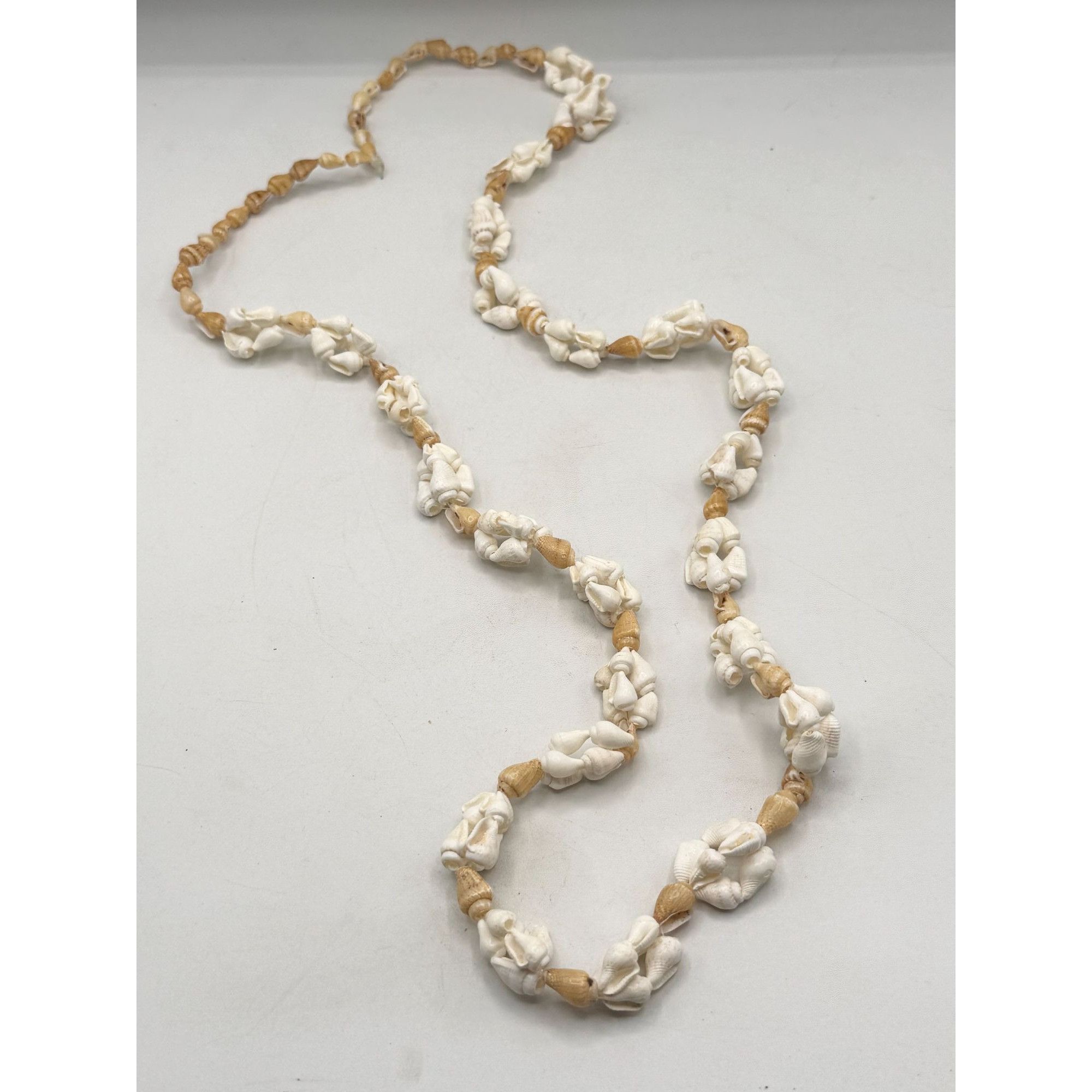 Vintage Vintage sea shell seashell beaded necklace Size ONE SIZE - 3 Thumbnail