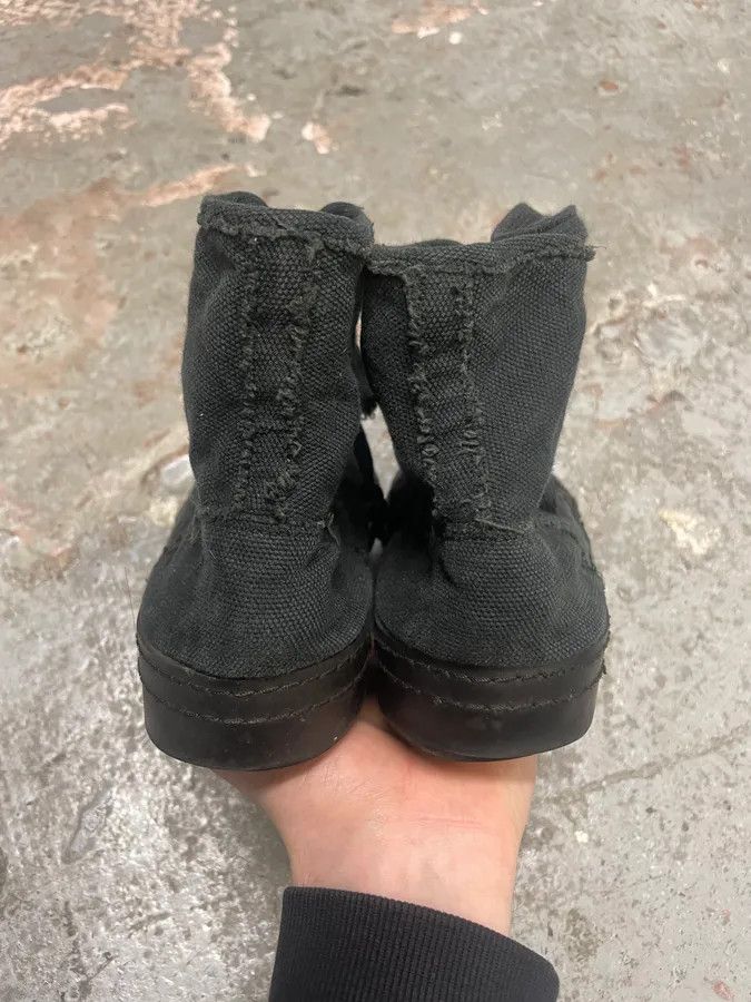 Maison Margiela Maison Margiela Black Distressed High Shoes Size US 9 / IT 39 - 7 Thumbnail