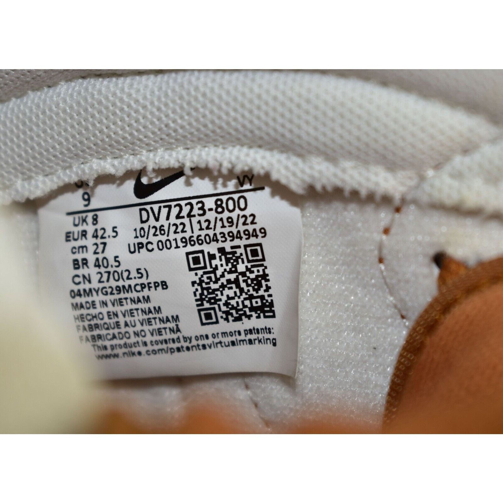 Nike NIKE DUNK HI RETRO SE Monarch-Sale Shoes DV7223-800 Size 9 Size US 9 / EU 42 - 7 Thumbnail