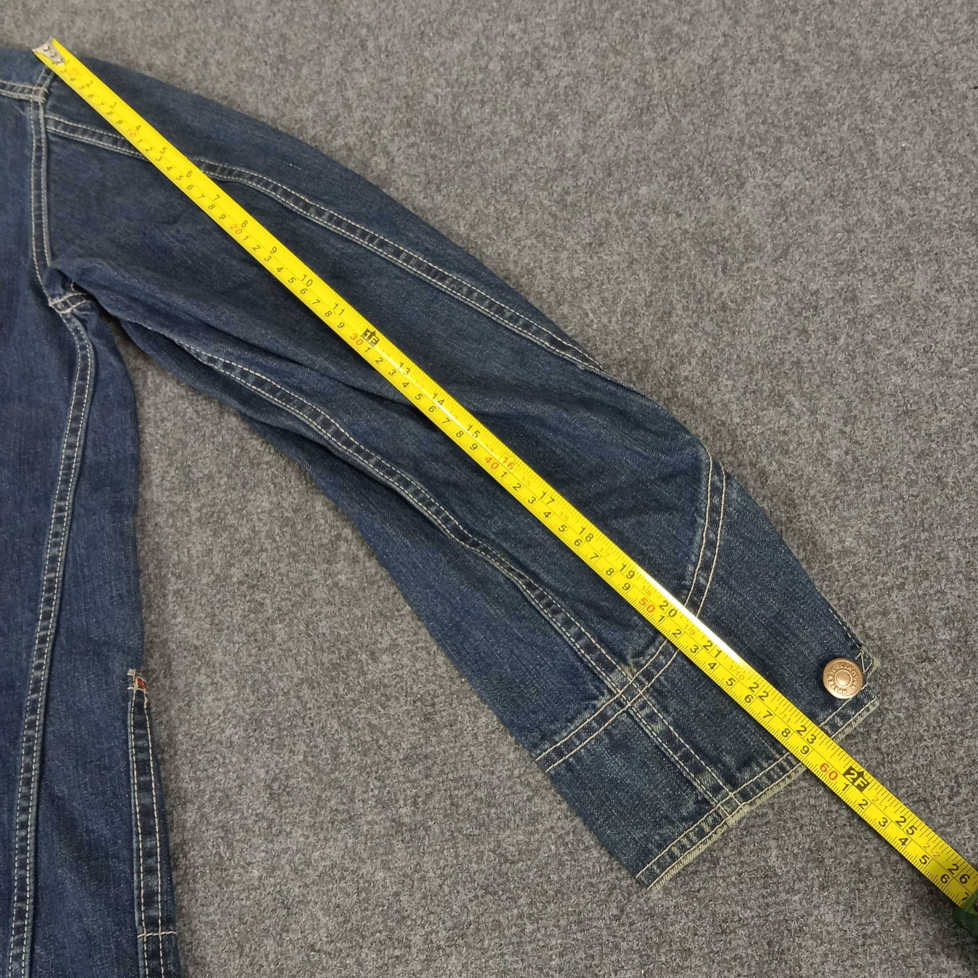 Hysteric Glamour × Japanese Brand × Vintage Hysteric Glamour Japanese Brand Patches Denim Jacket Size US S / EU 44-46 / 1 - 8 Thumbnail