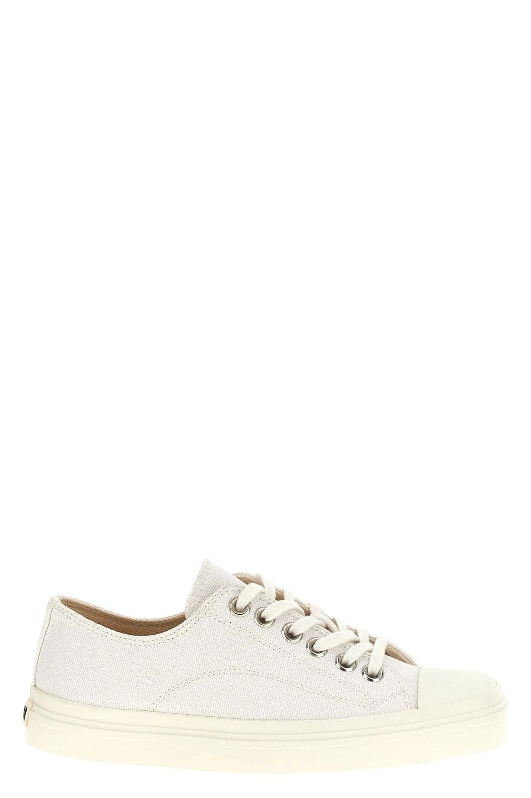 Moschino MOSCHINO Canvas White Sneakers New & Authentic Size US 8 / IT 38 - 1 Thumbnail