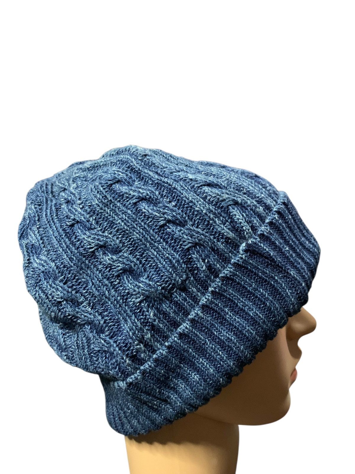 Designer × Japanese Brand × Kapital Crochet Knitted Beany Hat By Hand Made Size ONE SIZE - 2 Thumbnail