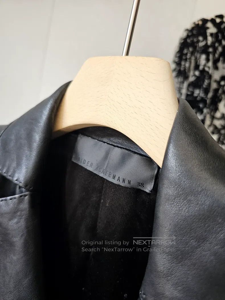 Other Haider Ackermann Leather Jacket Size XS / US 0-2 / IT 36-38 - 8 Thumbnail