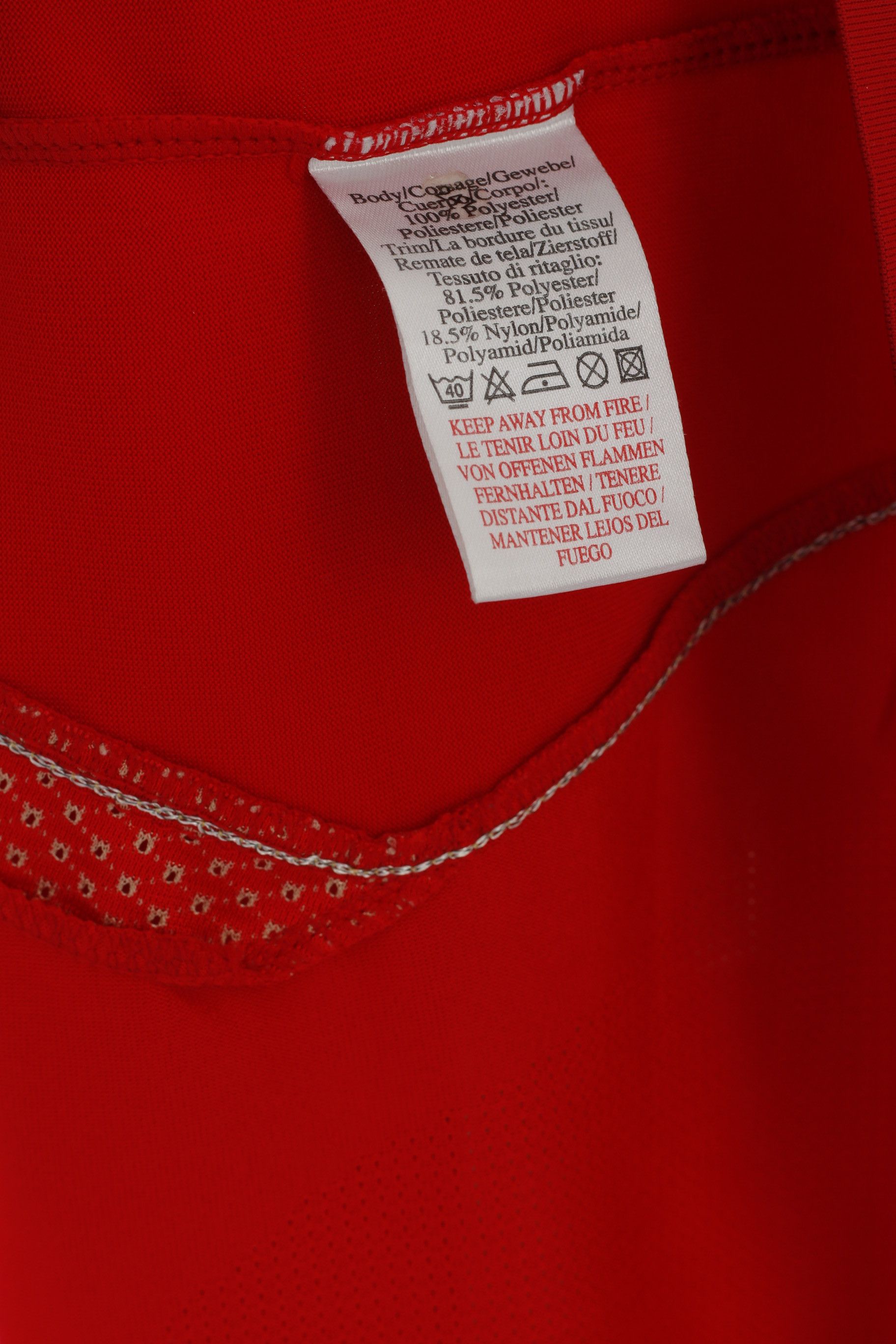 Umbro Umbro Men M Shirt Red England National 6259 Size US M / EU 48-50 / 2 - 4 Thumbnail