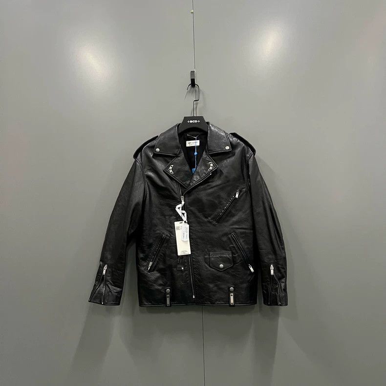 Saint Laurent Paris Saint Laurent Multi-Zip Leather Moto Jacket- Size US S / EU 44-46 / 1 - 1 Thumbnail
