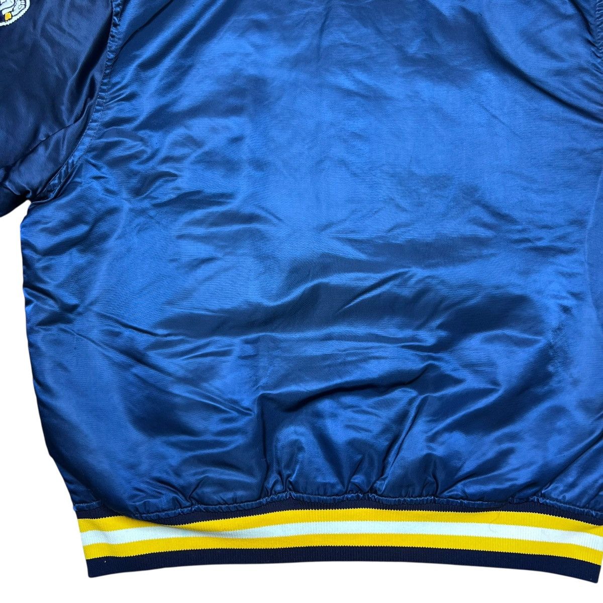 Starter Notre Dame Fighting Irish Starter Spell Out Satin Jacket Size US L / EU 52-54 / 3 - 16 Thumbnail