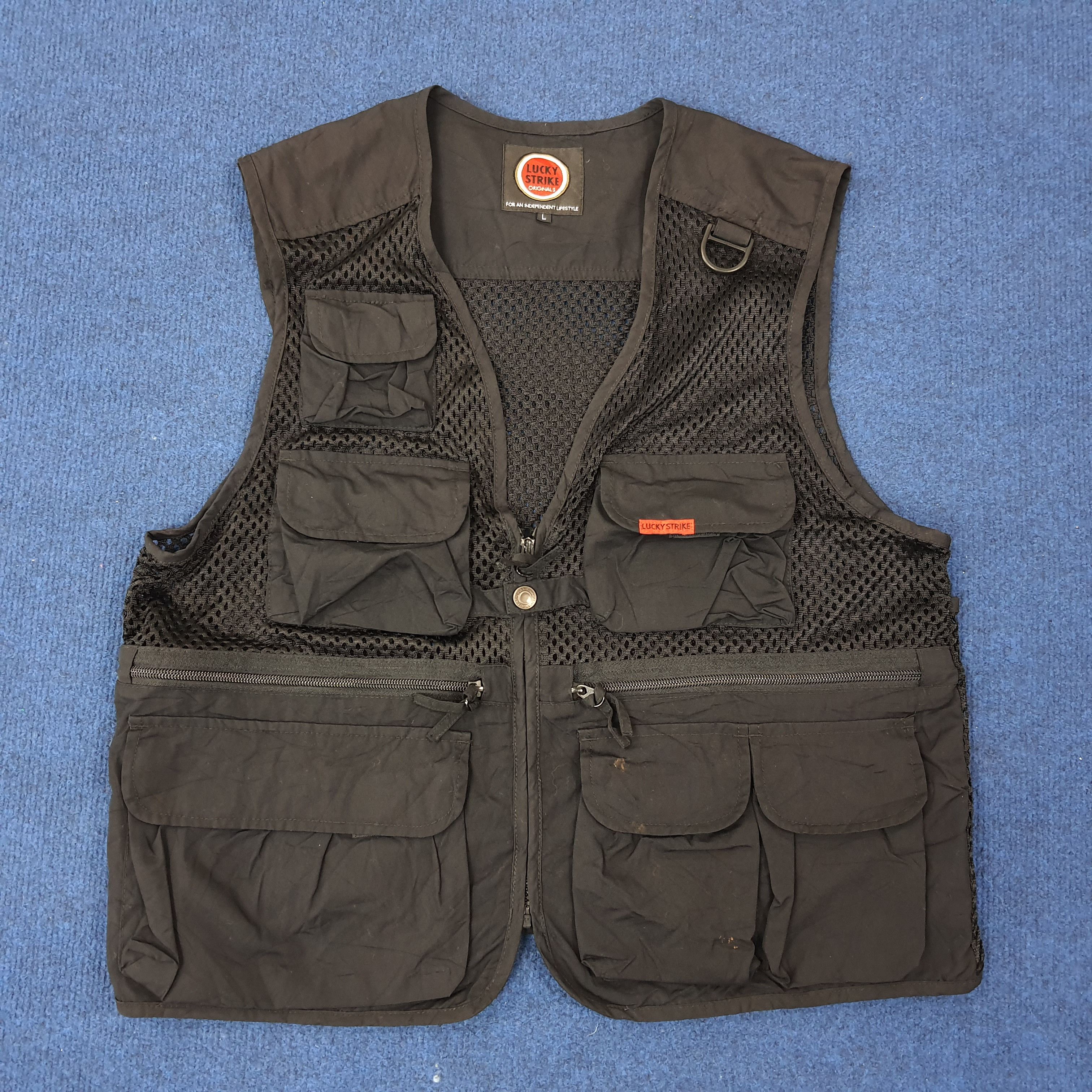 Other Vintage Lucky Strike Motorsports Vests C239N76 Size US M / EU 48-50 / 2 - 1 Thumbnail