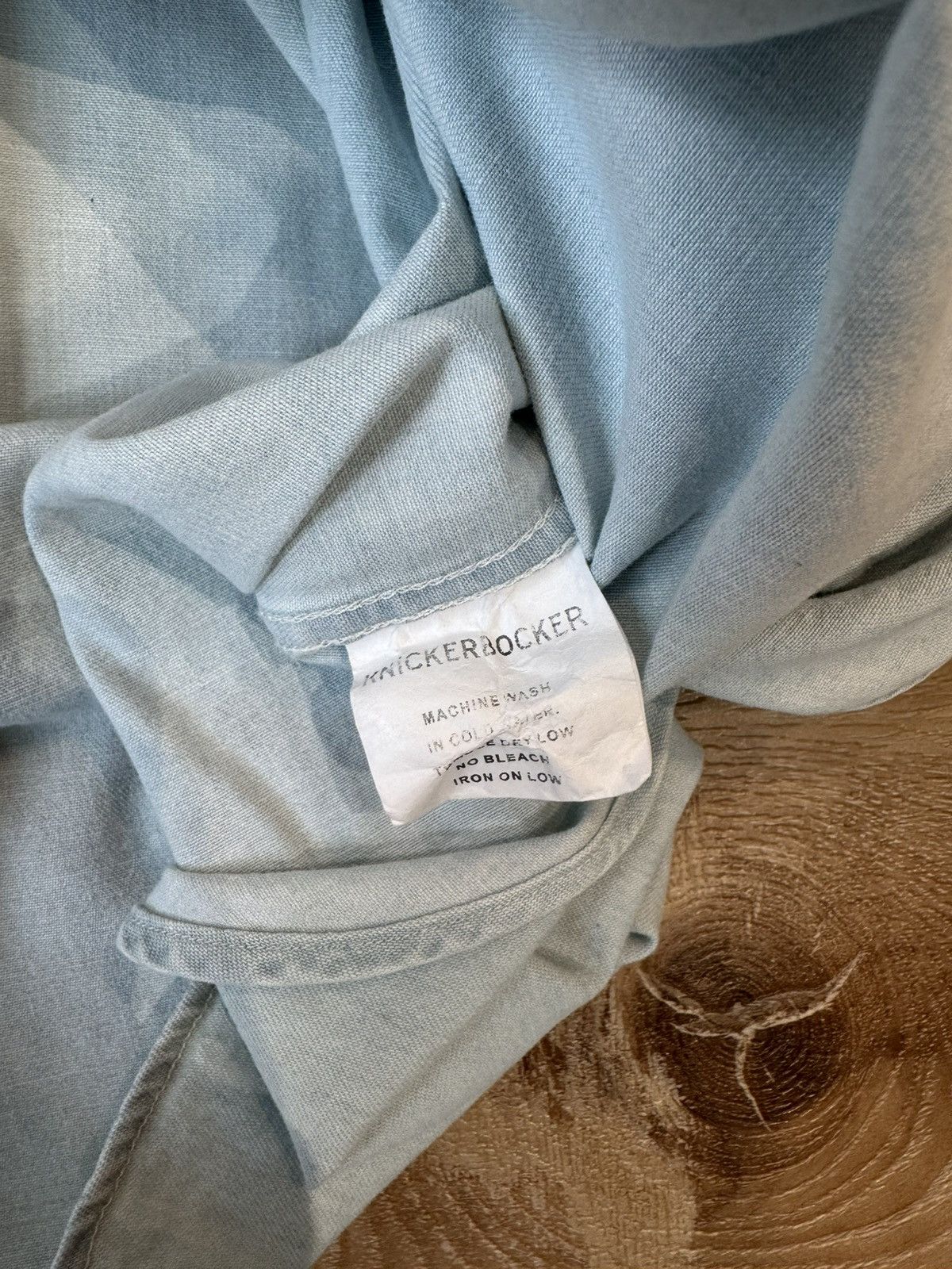 Knickerbocker Mfg Co Knickerbocker Cotton Denim Farmer Shirt Size US XL / EU 56 / 4 - 5 Thumbnail