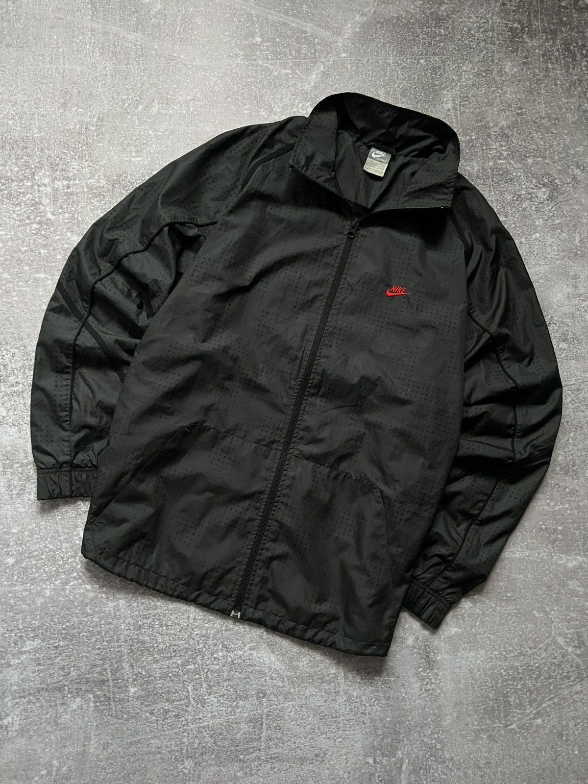Nike Vintage Nike Air Jacket Nylon Drill Y2k Style Size US L / EU 52-54 / 3 - 1 Thumbnail