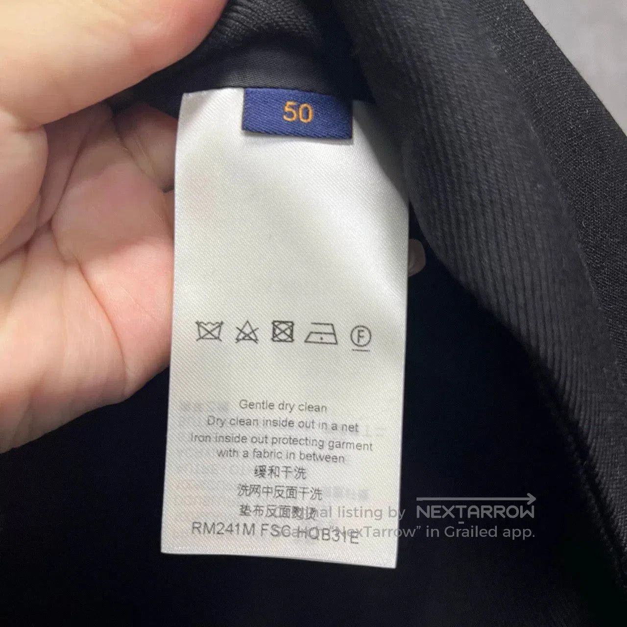Louis Vuitton Louis Vuitton Wool Logo Beaded Jacket. Size US XL / EU 56 / 4 - 5 Thumbnail