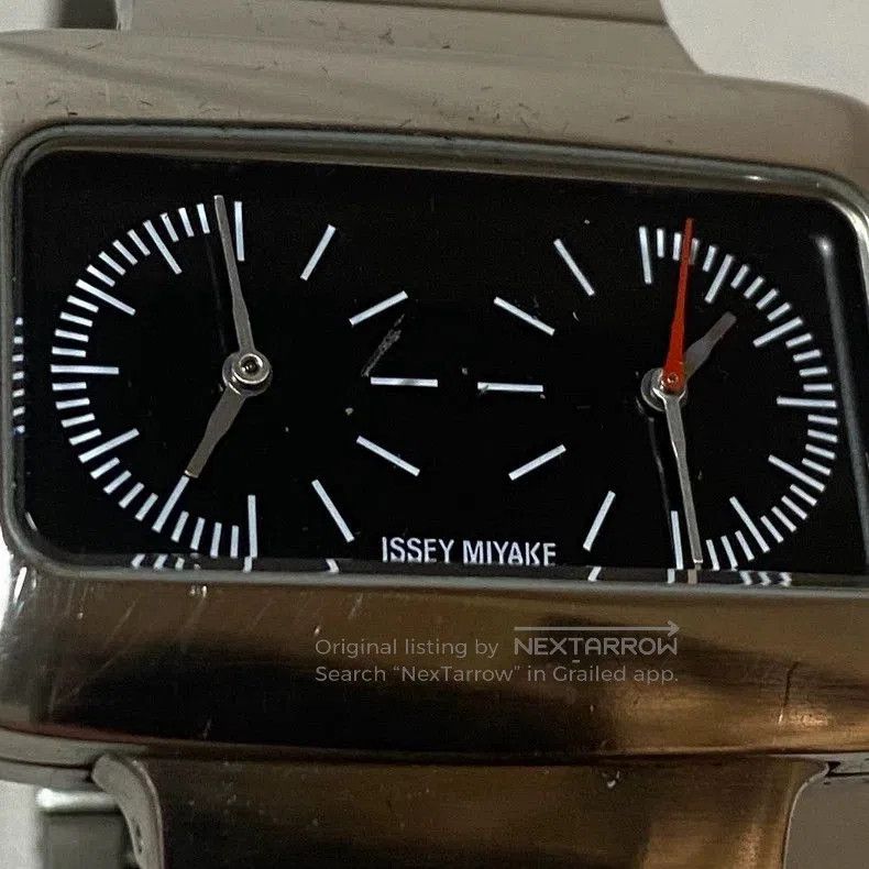 Issey Miyake Issey Miyake Vakio Dual Dial Watch. Size ONE SIZE - 3 Thumbnail