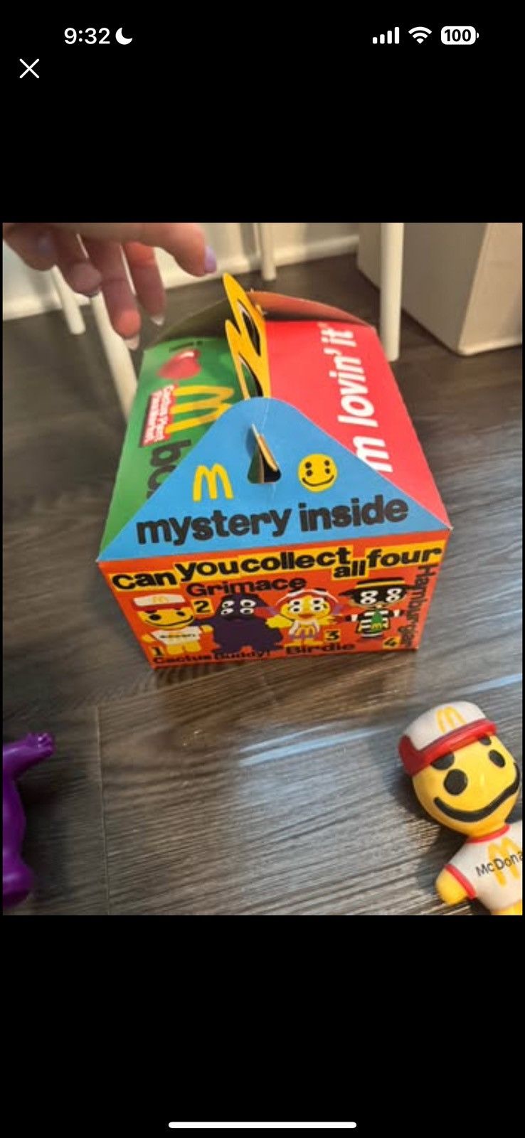 Cactus Plant Flea Market × Travis Scott Cactus Plant Flea Market x Mcdonald’s Box & Toys Size ONE SIZE - 3 Thumbnail