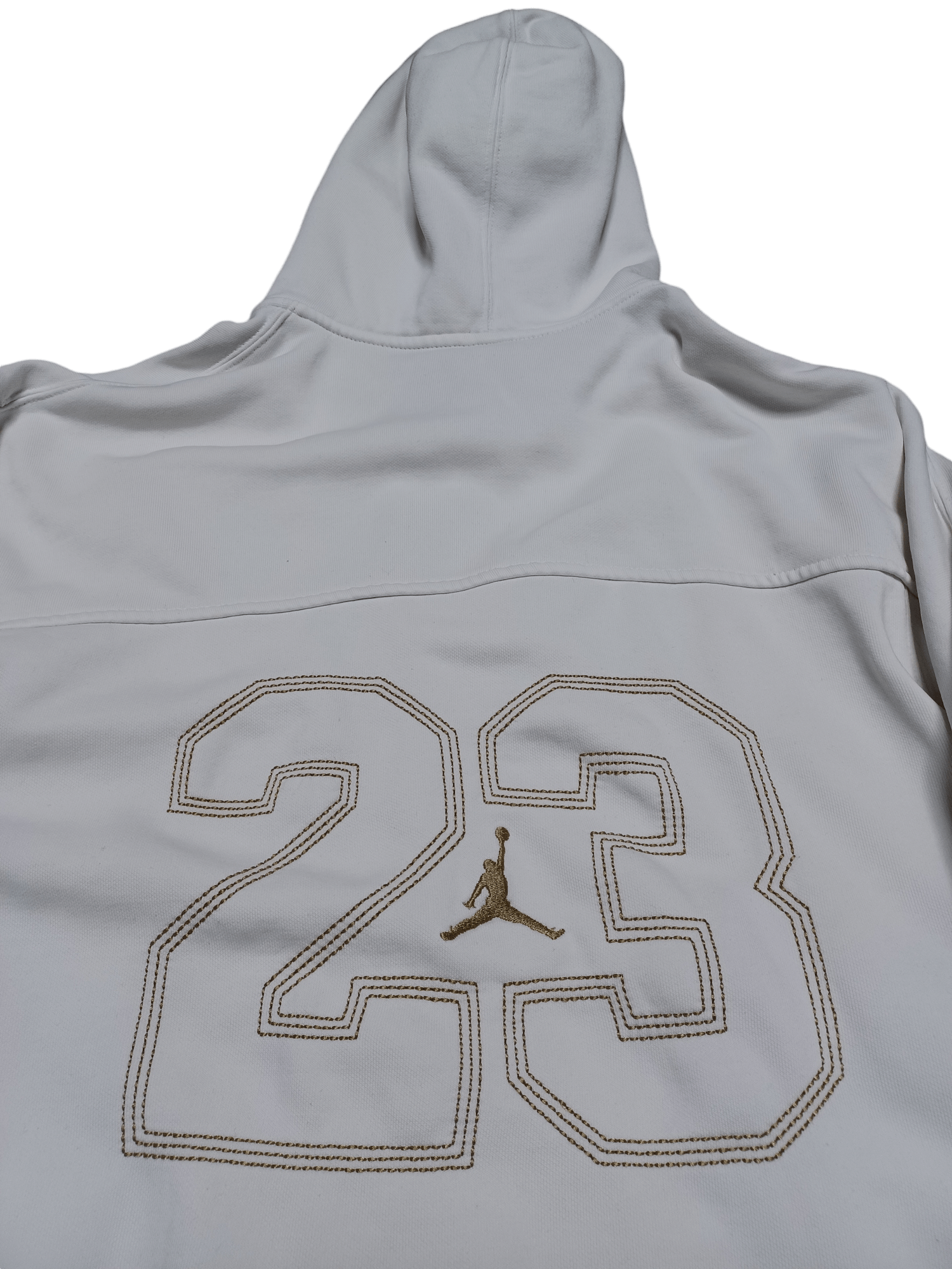Jordan Brand 23 JORDAN VINTAGE 2005 EMBROIDERED LOGO FIRE HOODIE Size US L / EU 52-54 / 3 - 2 Thumbnail