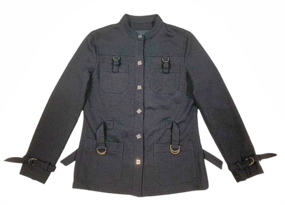 Vintage 90s Gucci Bondage Black Women Jacket