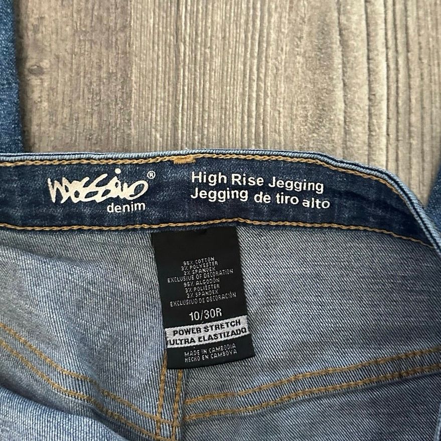Mossimo mossimo high rise jegging jean pants 10 30r Size 32" / US 10 / IT 46 - 2 Thumbnail