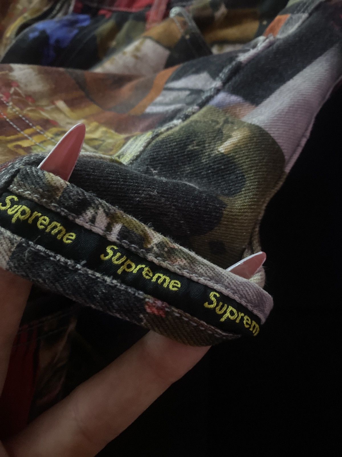 Supreme Supreme Nas and DMX Collage Double Knee Denim Painter Pant Size US 32 / EU 48 - 7 Thumbnail