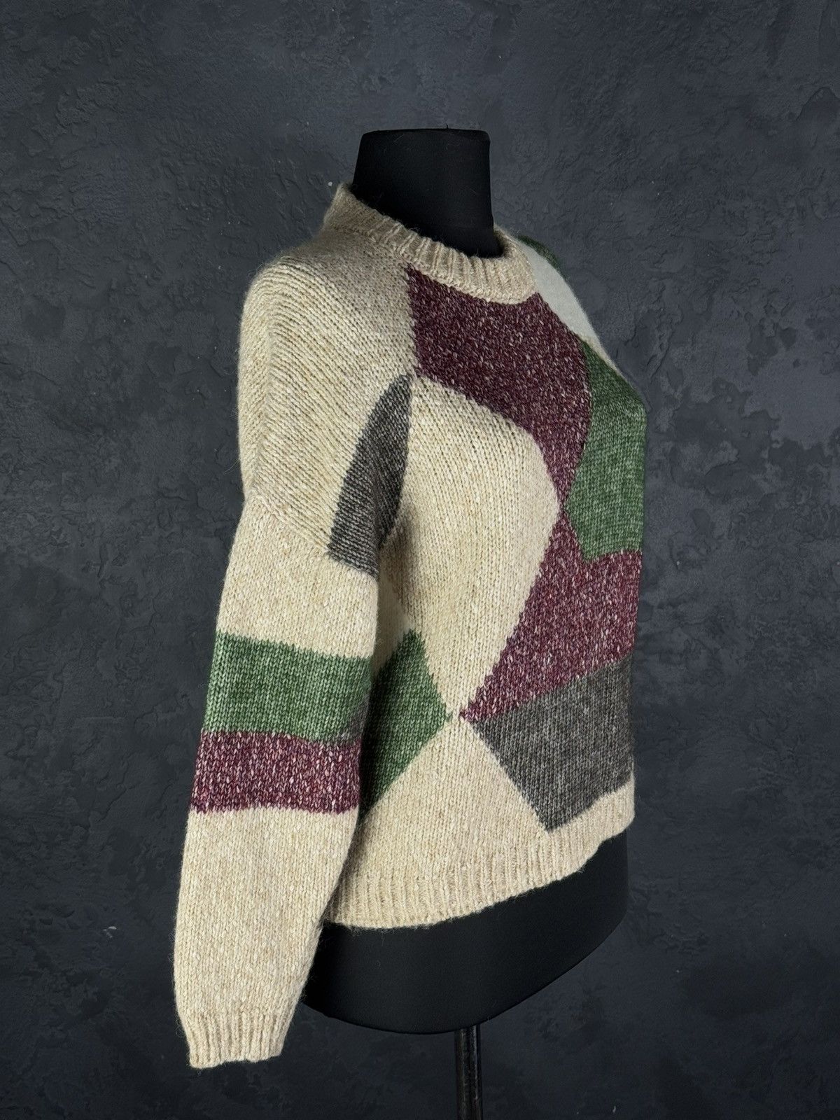Sezane La Maille Sezane Colorblock Pattern Crew Neck Sweater Size S / US 4 / IT 40 - 5 Thumbnail