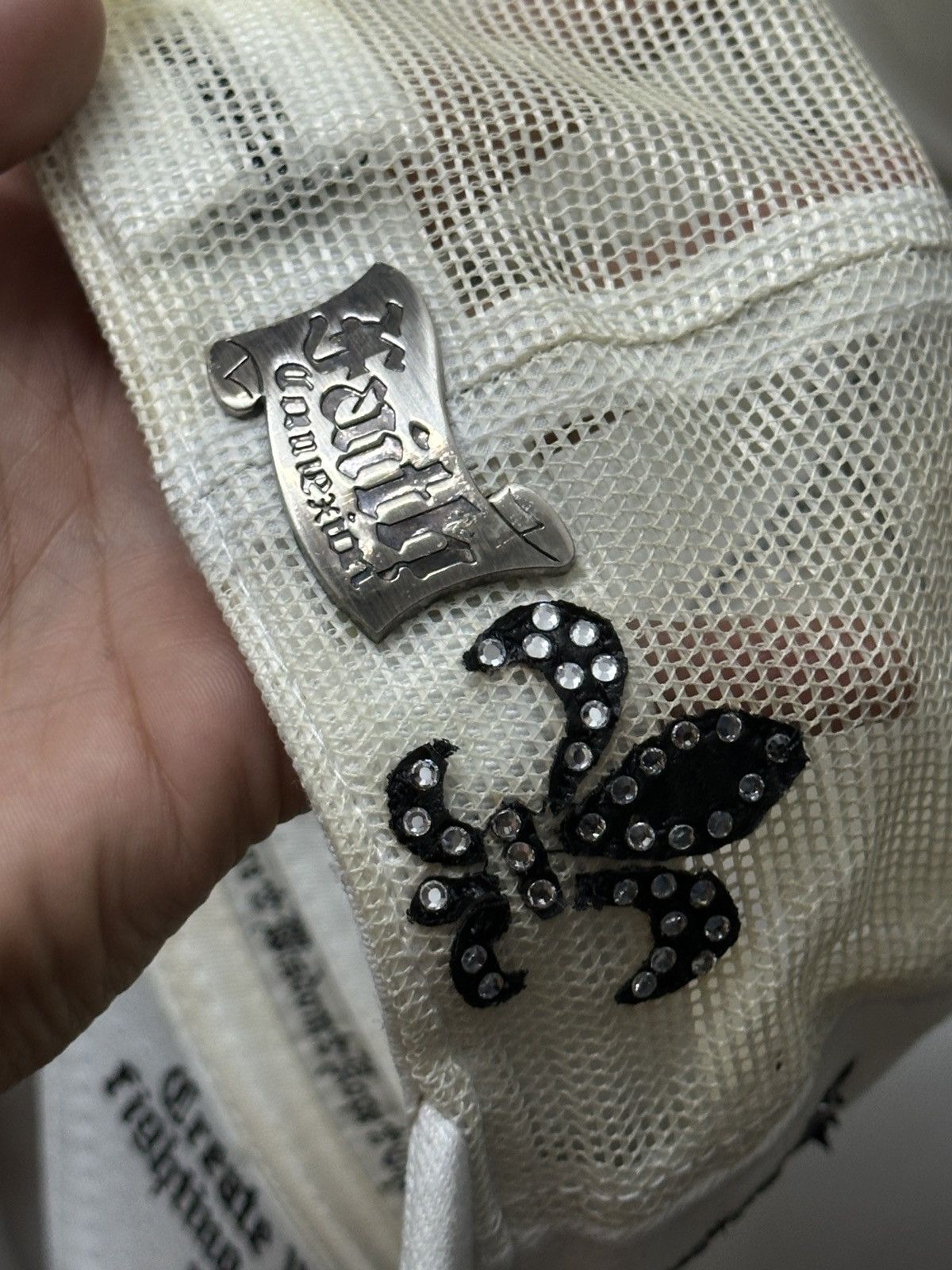 Faith Connexion Y2K Faith Connexion Distressed Style Trucker Hat Size ONE SIZE - 7 Thumbnail