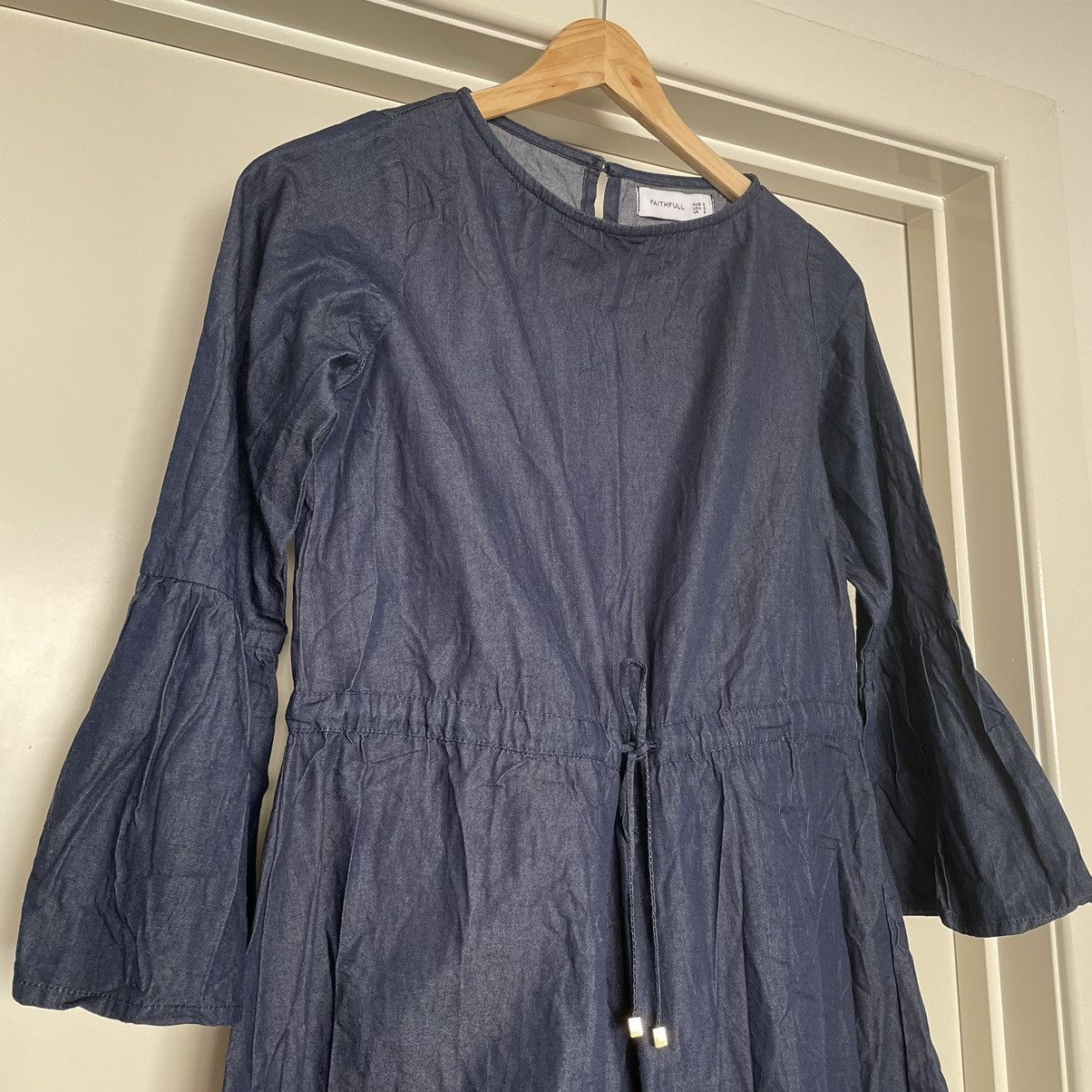 FAITHFULL New Handmade Playsuit - Limited piece -soft light Cotton Size 27" / US 4 / IT 40 - 4 Thumbnail