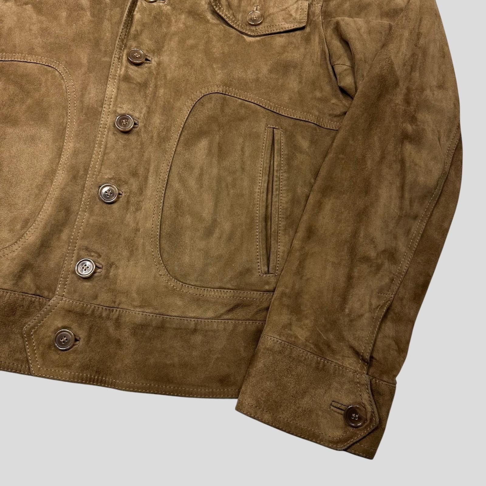 Dolce & Gabbana Dolce & Gabanna 00’s Goatskin Suede Leather Western Jacket L Size US L / EU 52-54 / 3 - 3 Thumbnail
