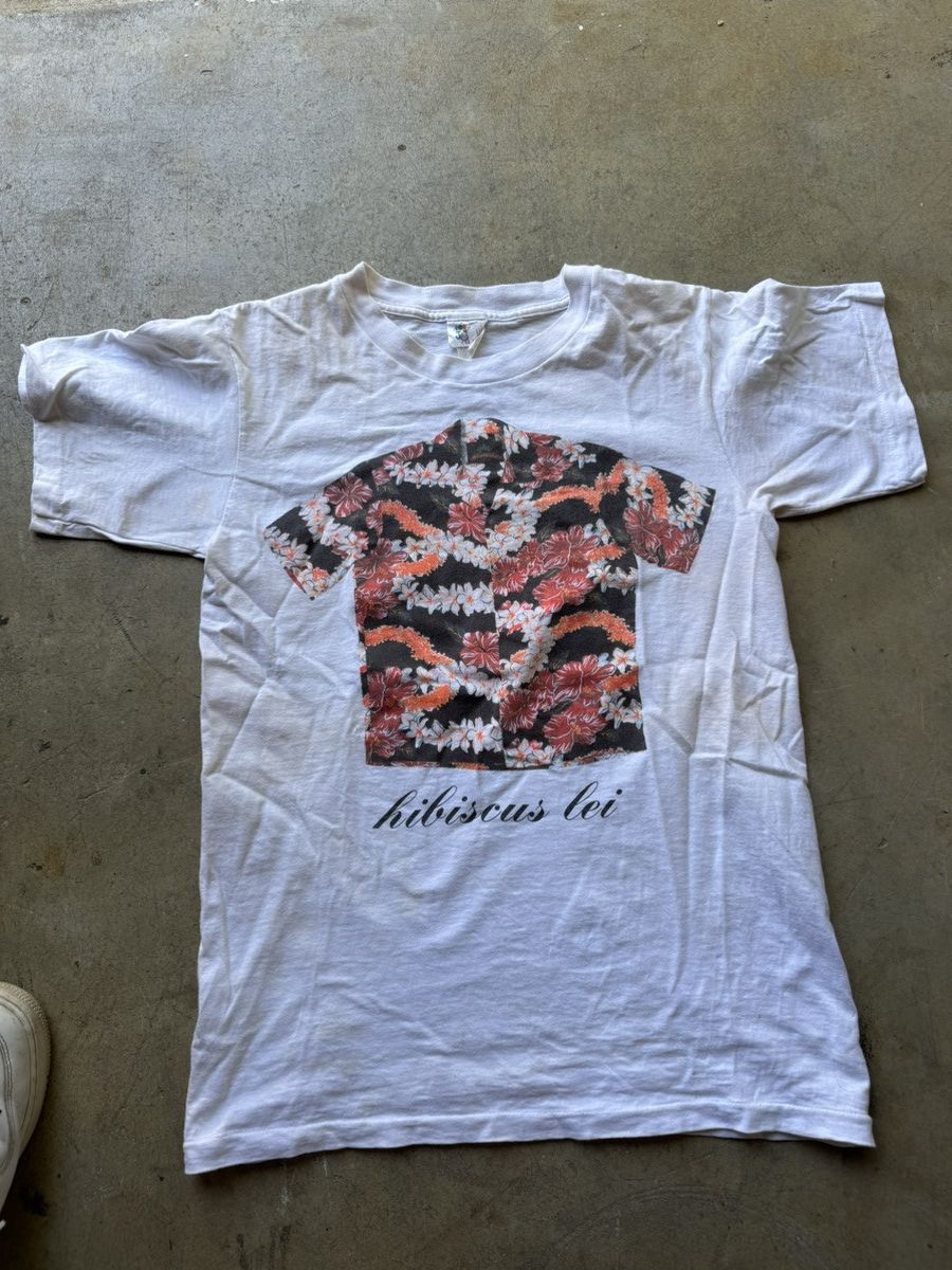 Vintage Vintage Hawaiian Shirt Graphic Tee Size US S / EU 44-46 / 1 - 1 Thumbnail