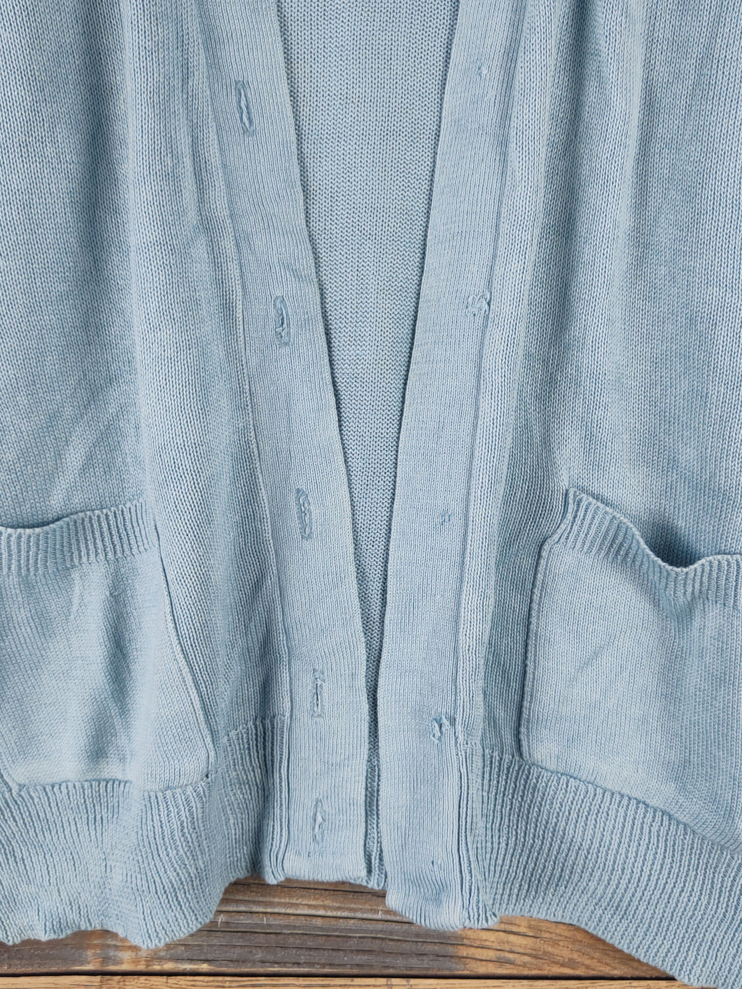 Homespun Knitwear T.Traffic Light Blue Knitwear Cardigan vintage #W1760 Size US M / EU 48-50 / 2 - 3 Thumbnail