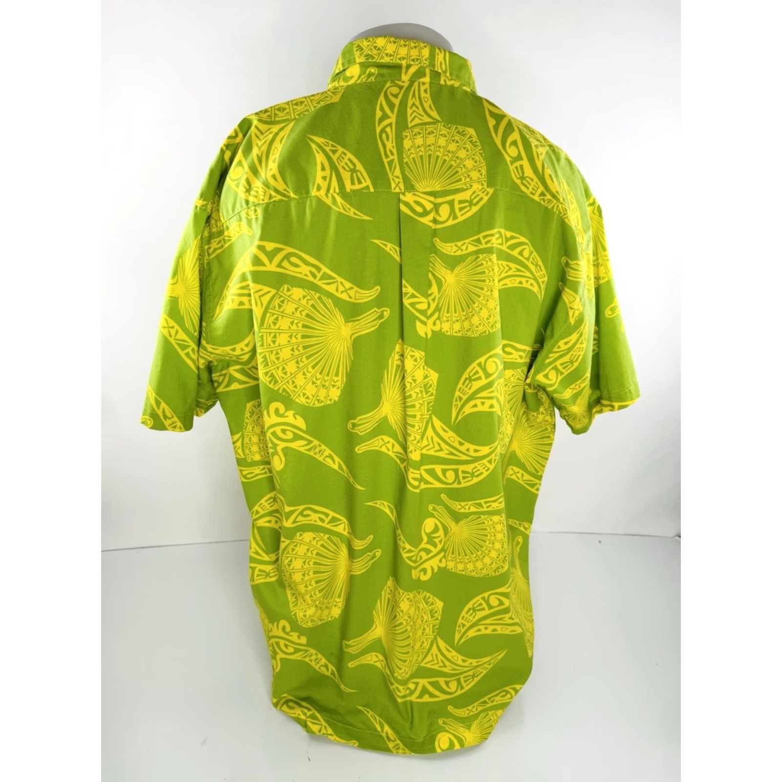 Brixton TANOA SAMOA - Tribal Hawaiian Aloha Mens 3XL Shirt Size US XXL / EU 58 / 5 - 2 Thumbnail