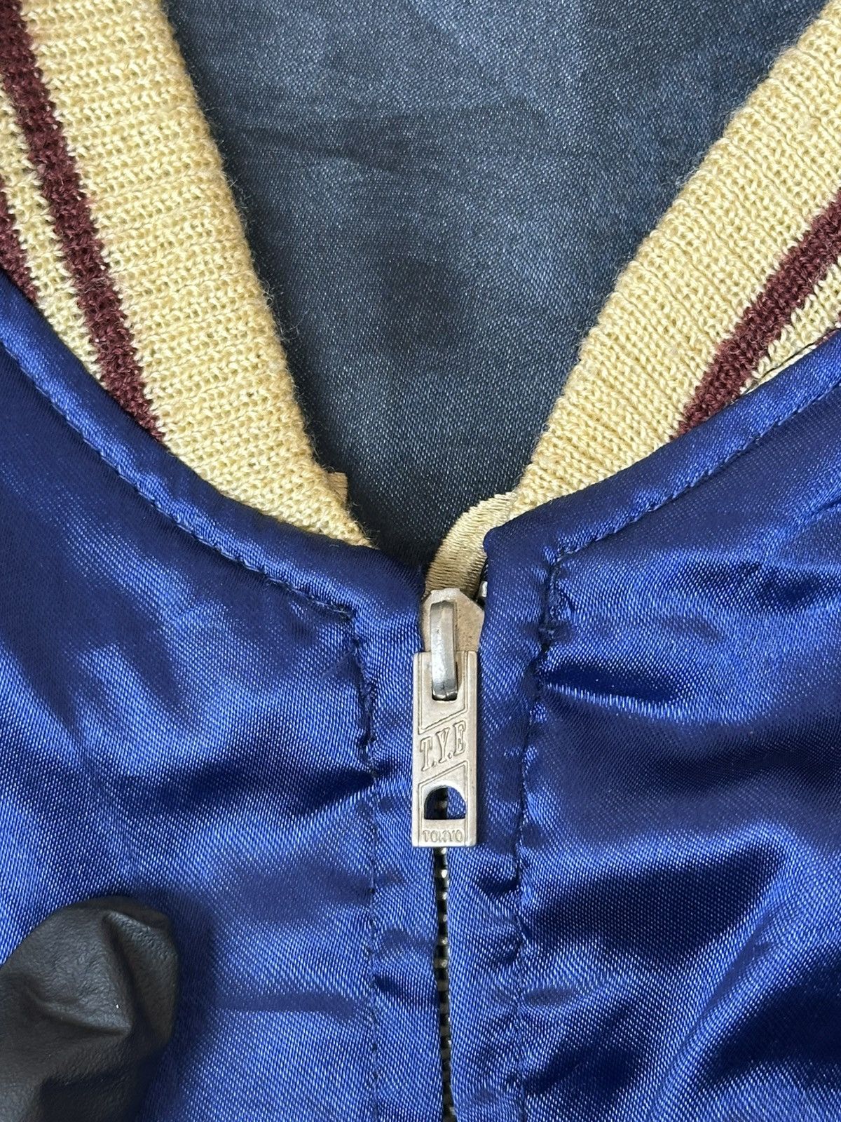 Japanese Brand Sukajan Tailor Toyo Japanese reversible souvenir jacket. Size US L / EU 52-54 / 3 - 14 Thumbnail