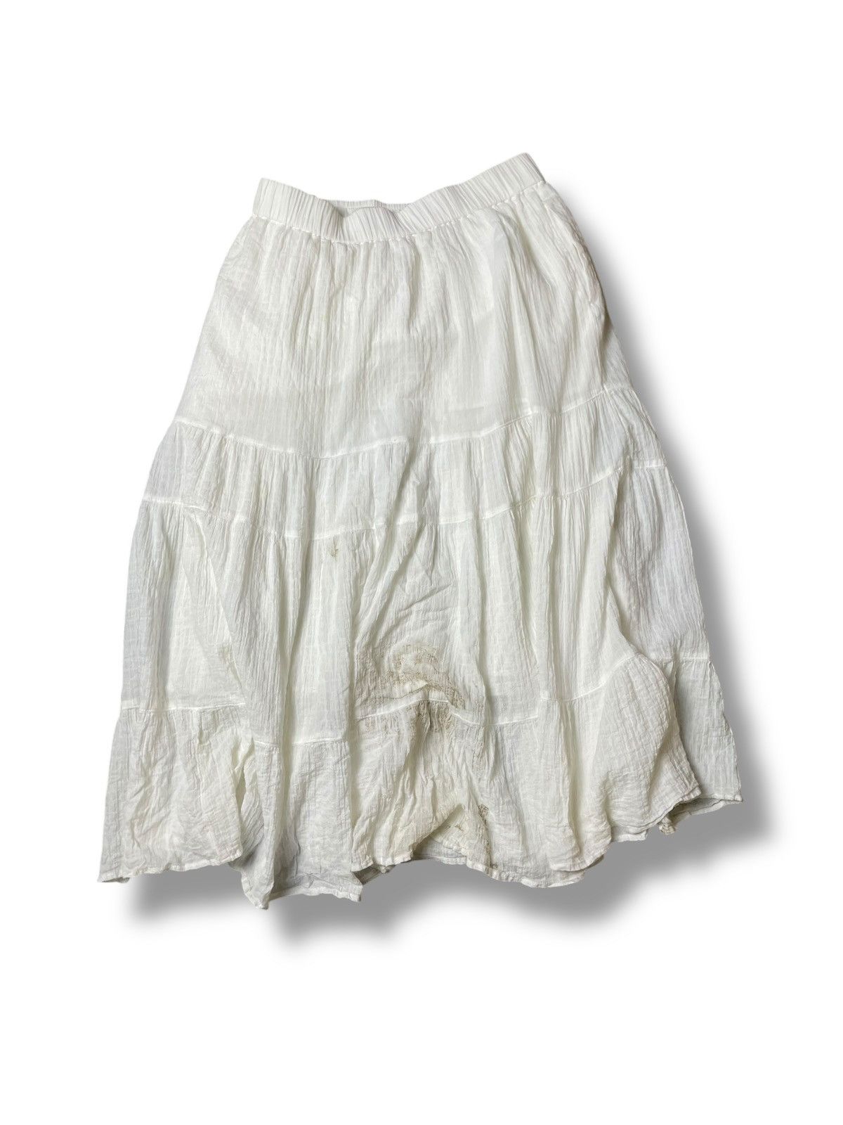 JW Anderson × Japanese Brand × Uniqlo Uniqlo x J.W Anderson Tiered Skirt (93) Size 24" / US 00 / IT 34 - 7 Thumbnail