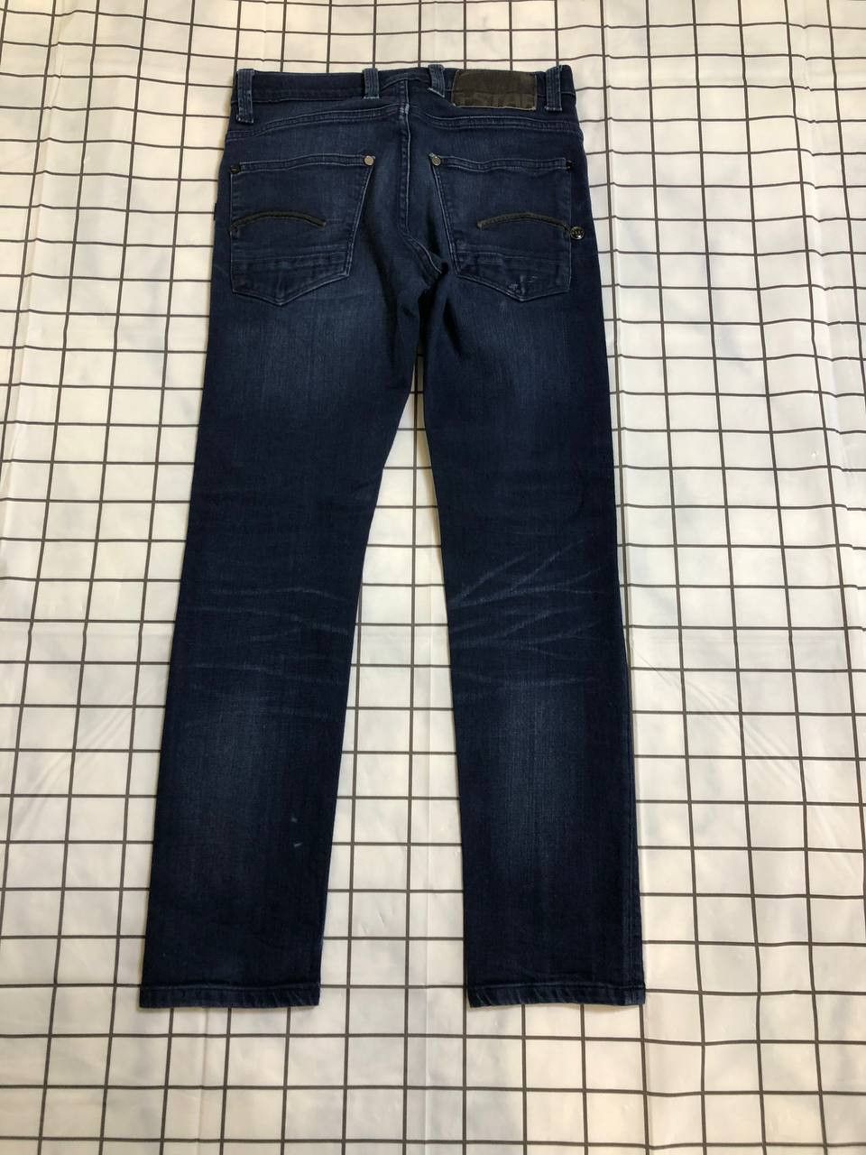 G-Star G Star Raw Vintage Mens Heller Tapered Denim Pants Jeans Size 30" / US 8 / IT 44 - 20 Thumbnail