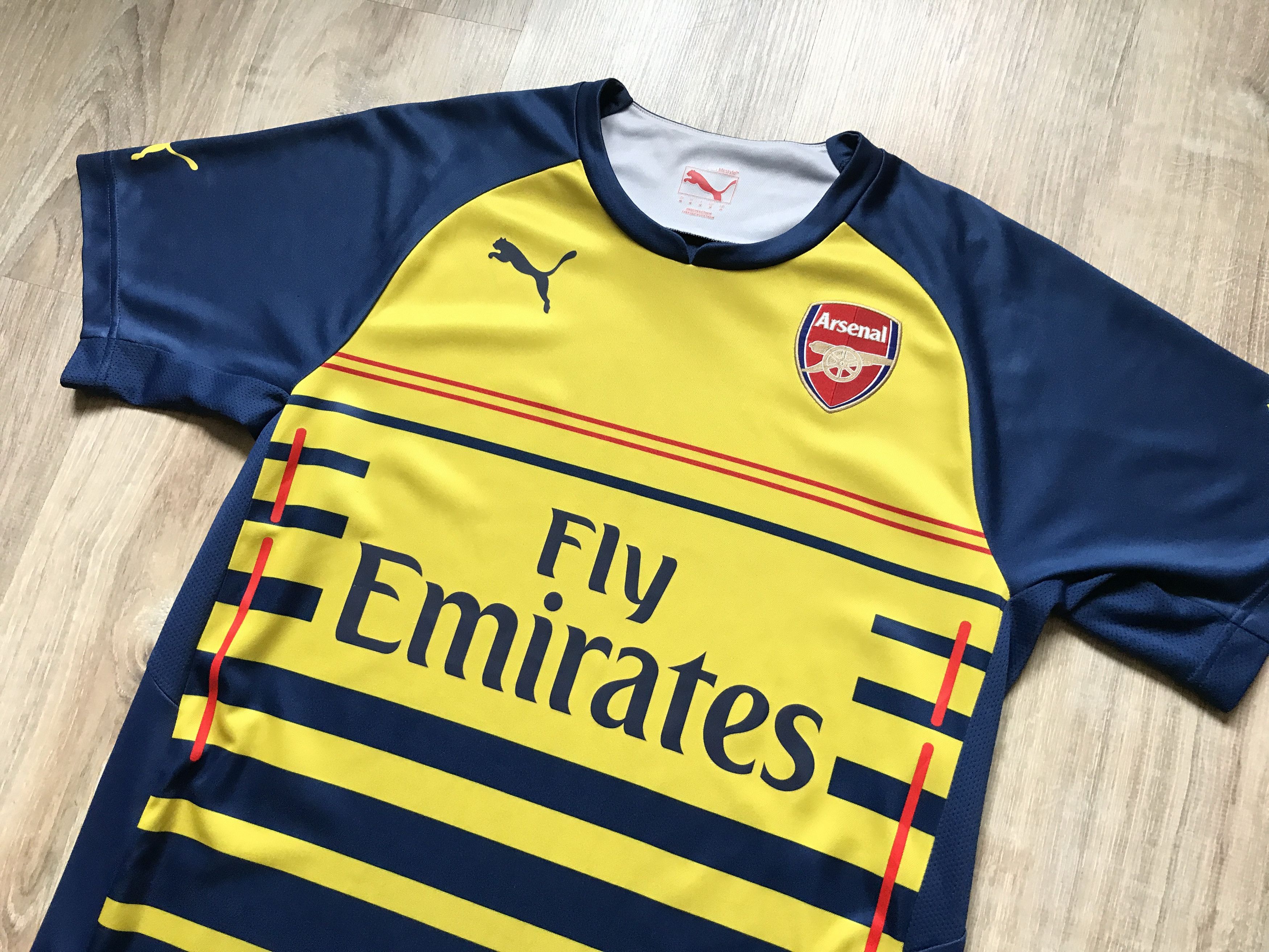 Puma × Vintage Vintage Puma Arsenal Training Shirt Size US M / EU 48-50 / 2 - 4 Thumbnail
